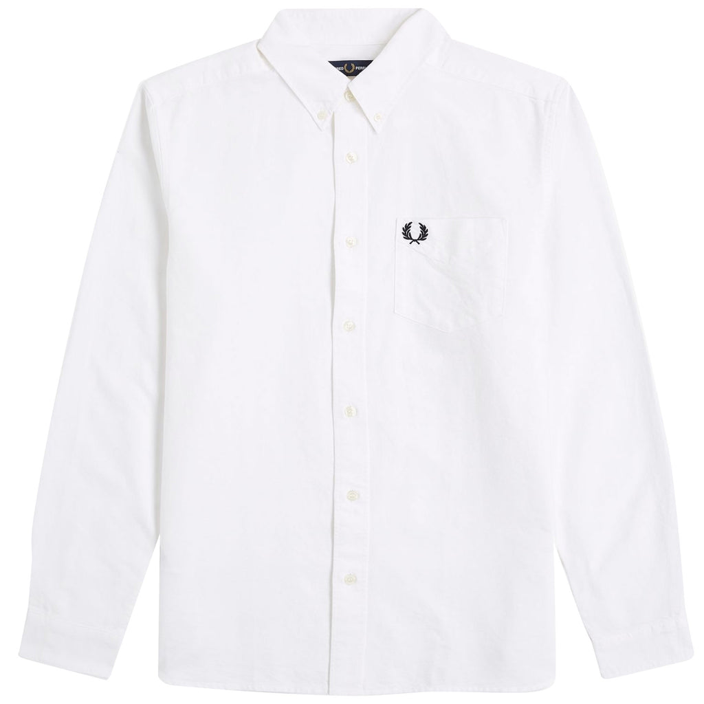 Fred Perry Oxford Shirt - White