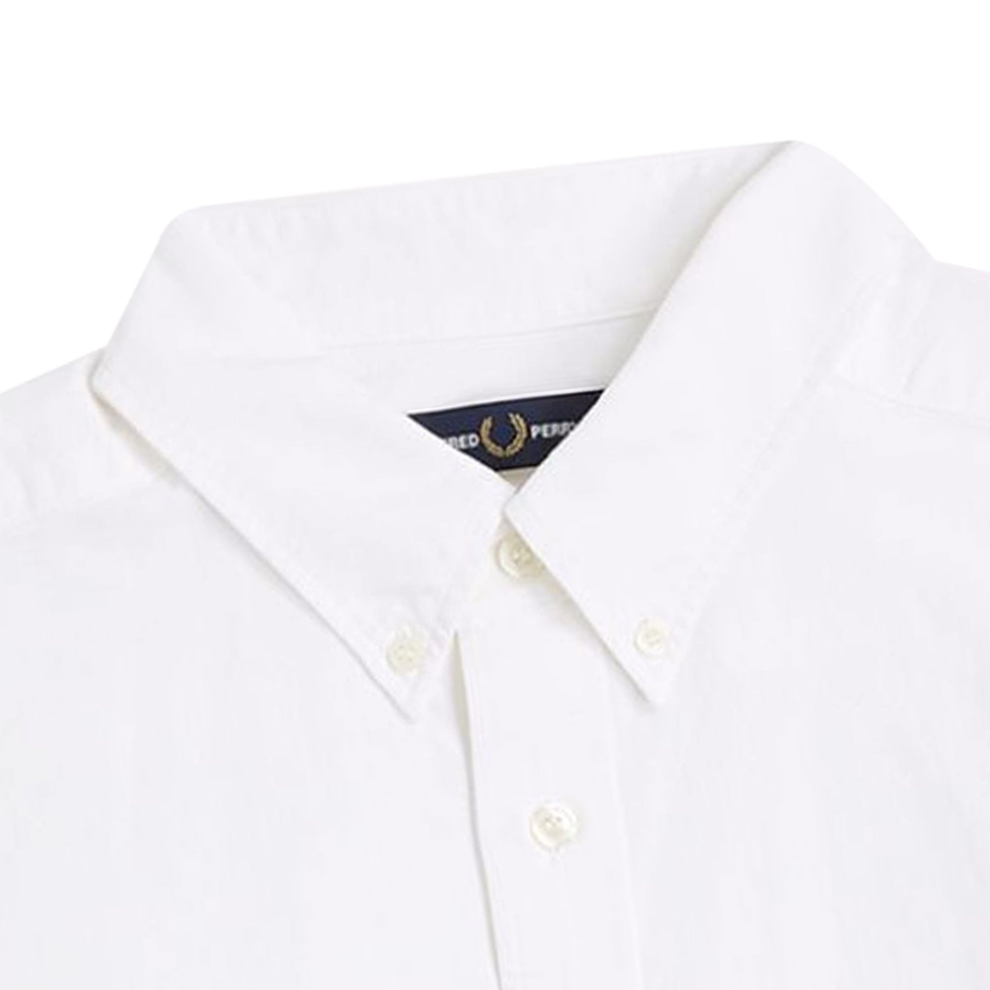 Fred Perry Oxford Shirt - White