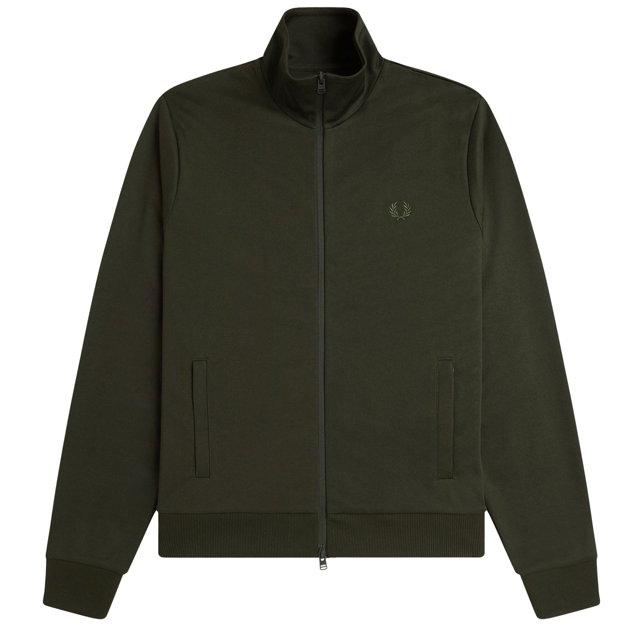 Fred Perry Tape Track Jacket - Hunting Green