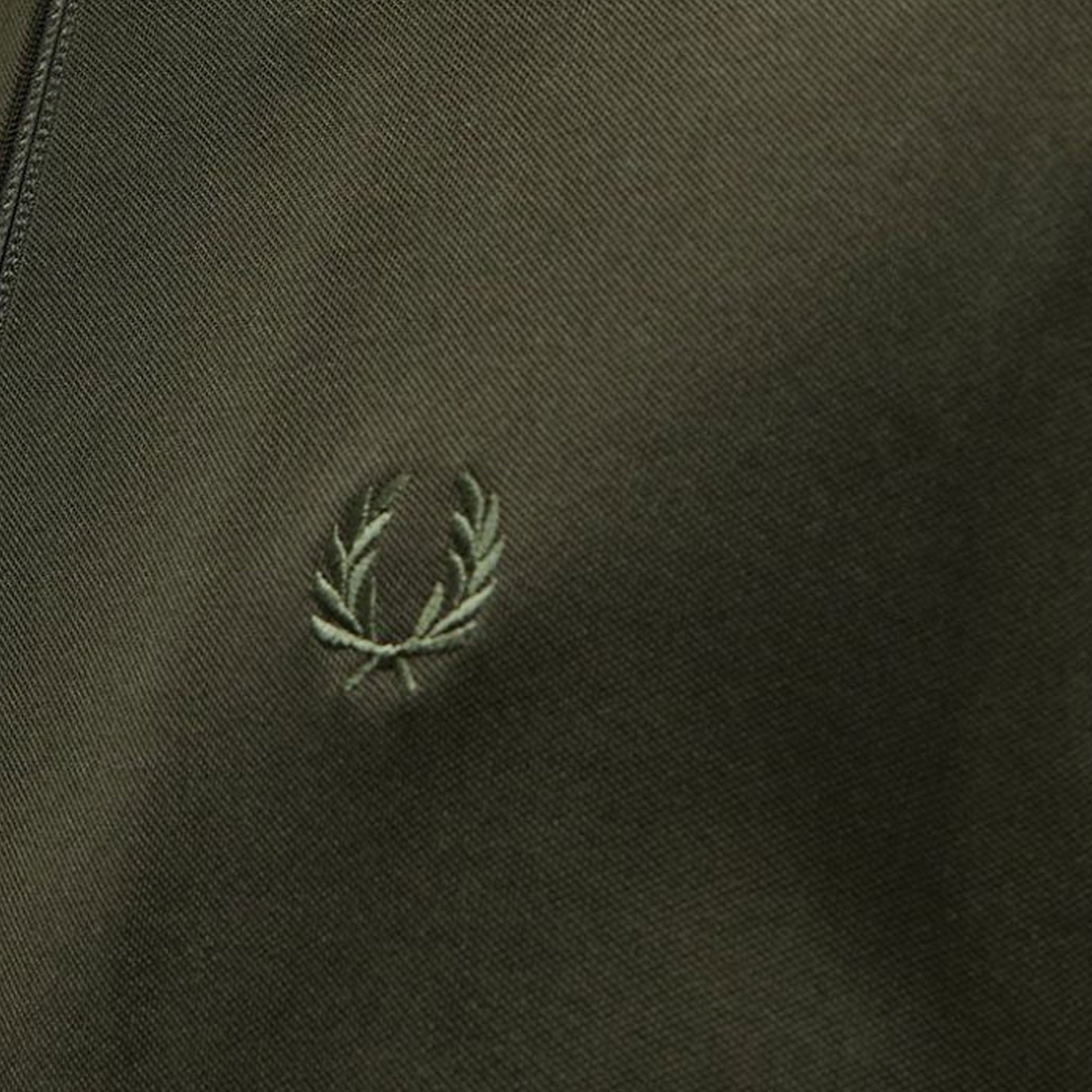 Fred Perry Tape Track Jacket - Hunting Green