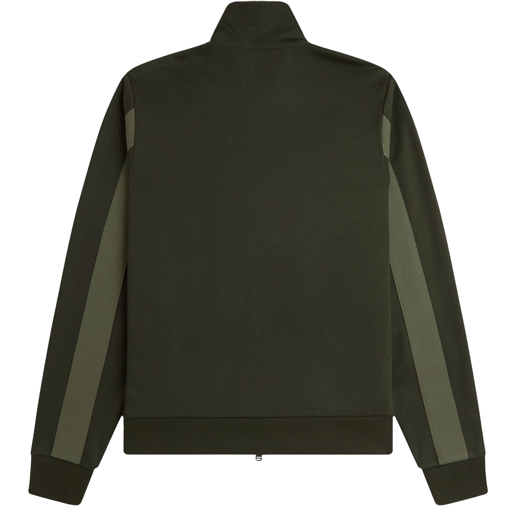 Fred Perry Tape Track Jacket - Hunting Green