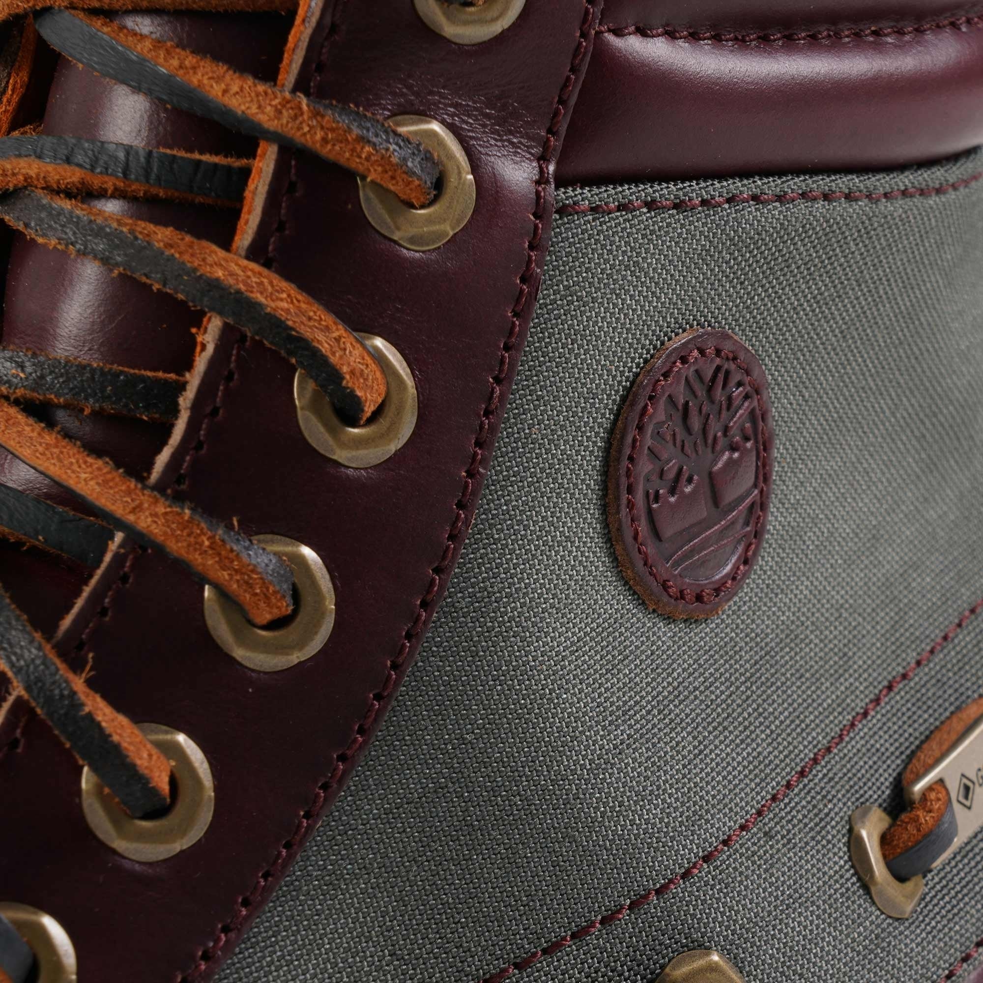 Timberland 7-Eye Mid Lace GTX Boots - Dark Red Full Grain