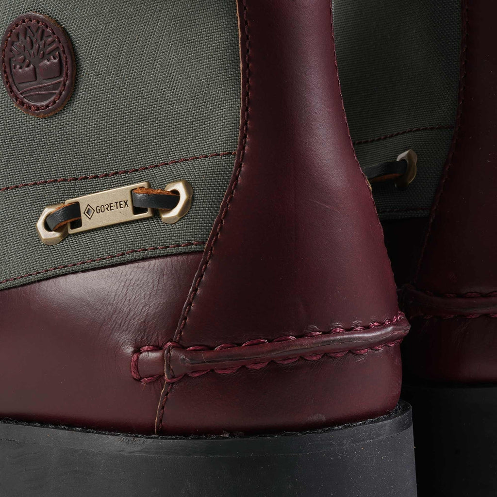 7-Eye Mid Lace GTX Boots - Dark Red Full Grain