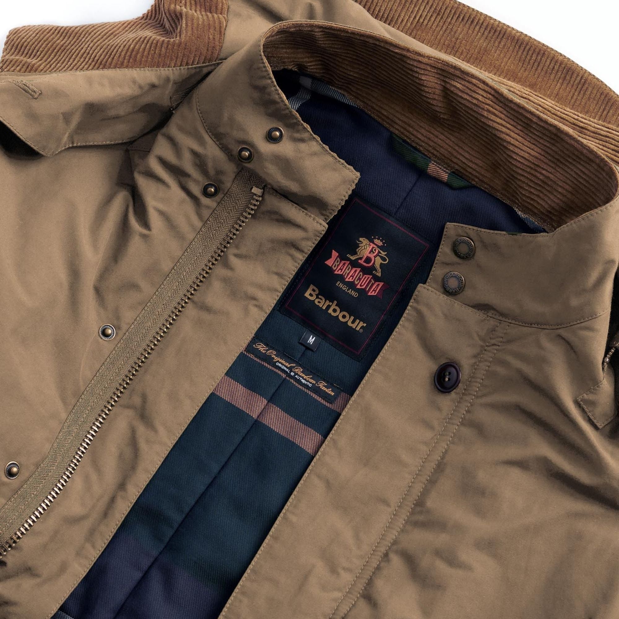 Barbour x Baracuta Mods Casual Parka Jacket - Tan