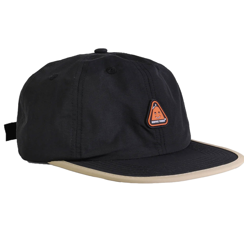 Service Works Nylon Sticker Cap - Black