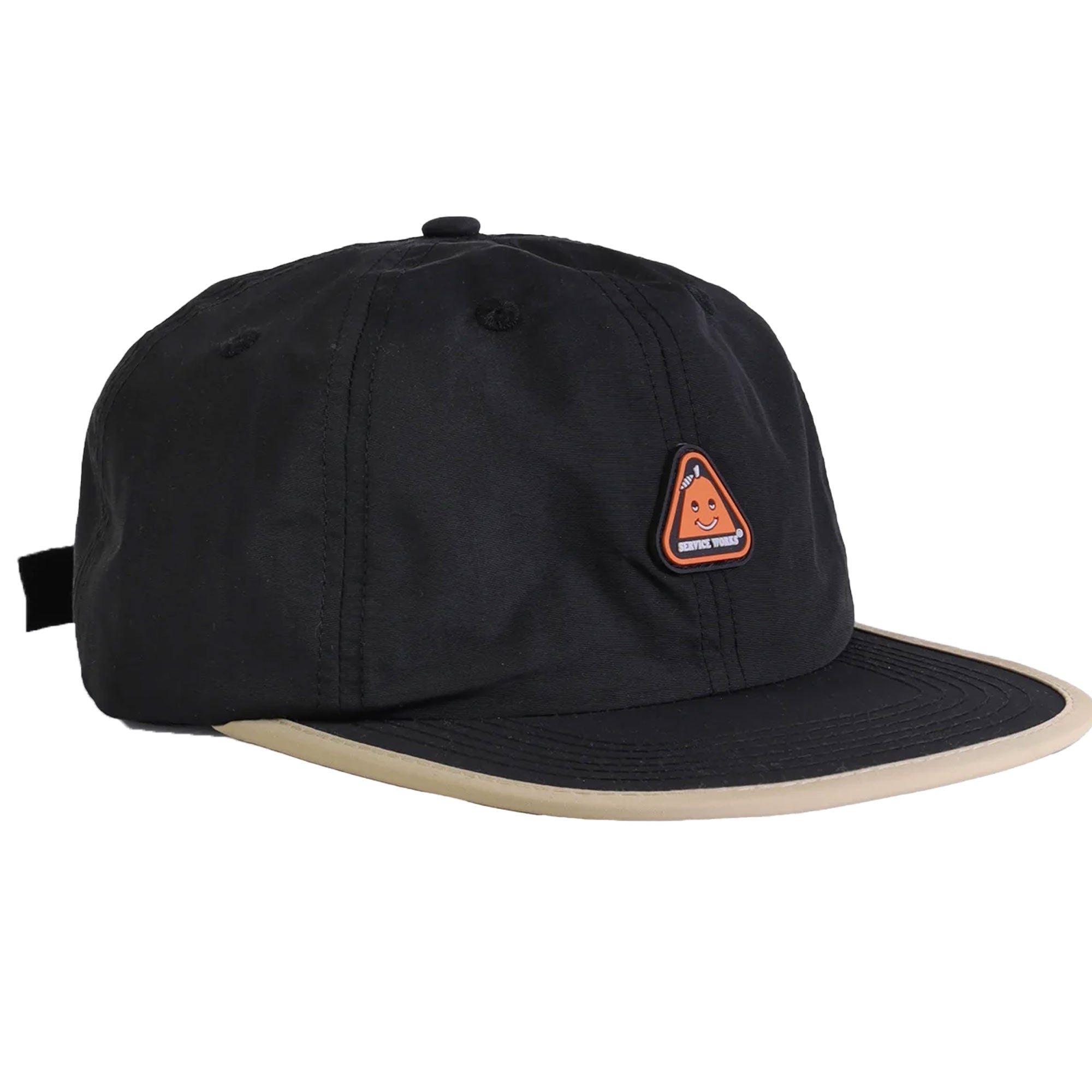 Service Works Nylon Sticker Cap - Black