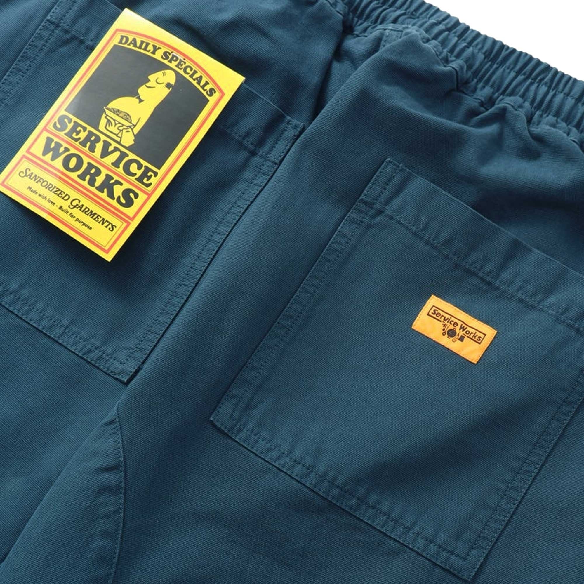 Classic Chef Pants - Petrol