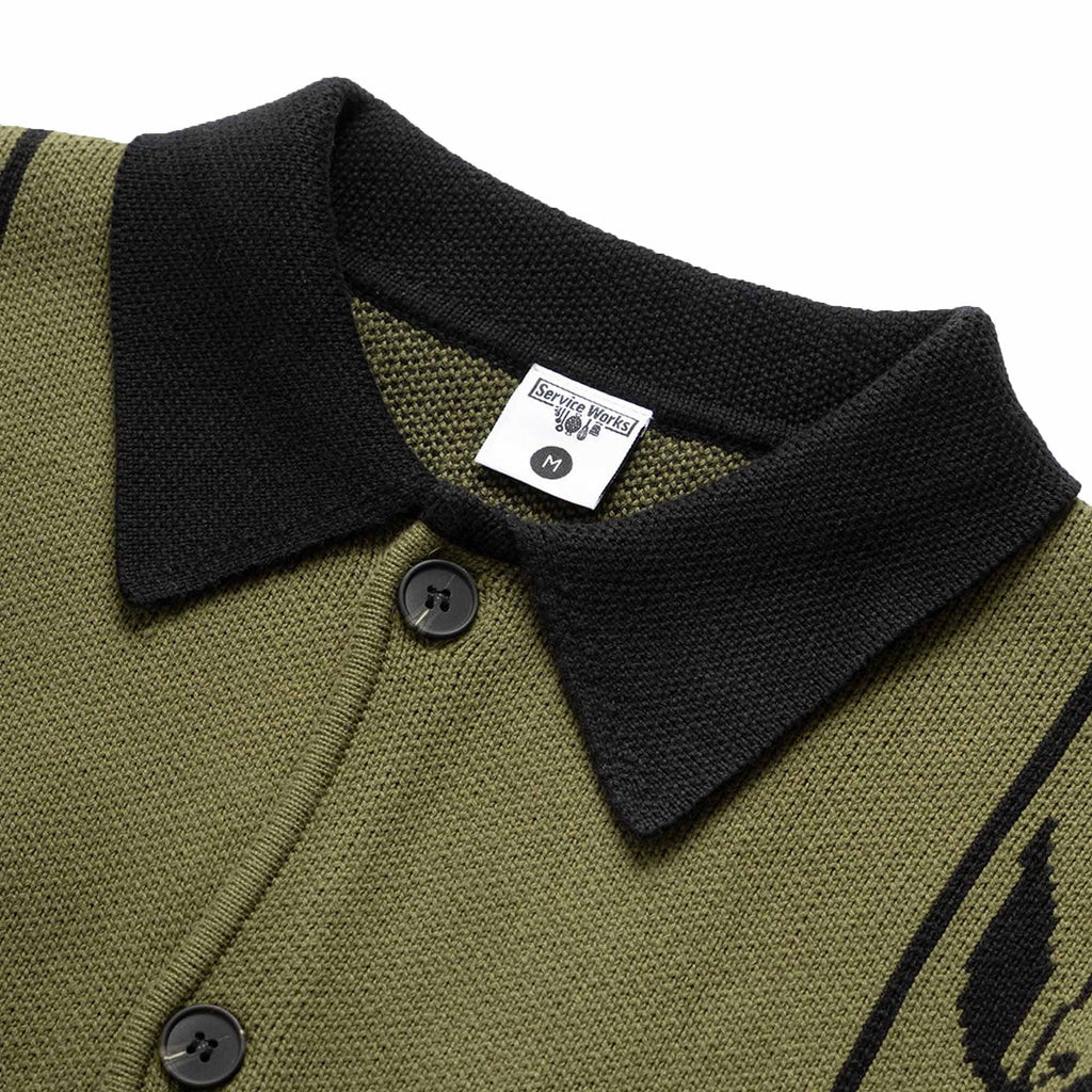 Service Works Olive Branch Pullover - Olive
