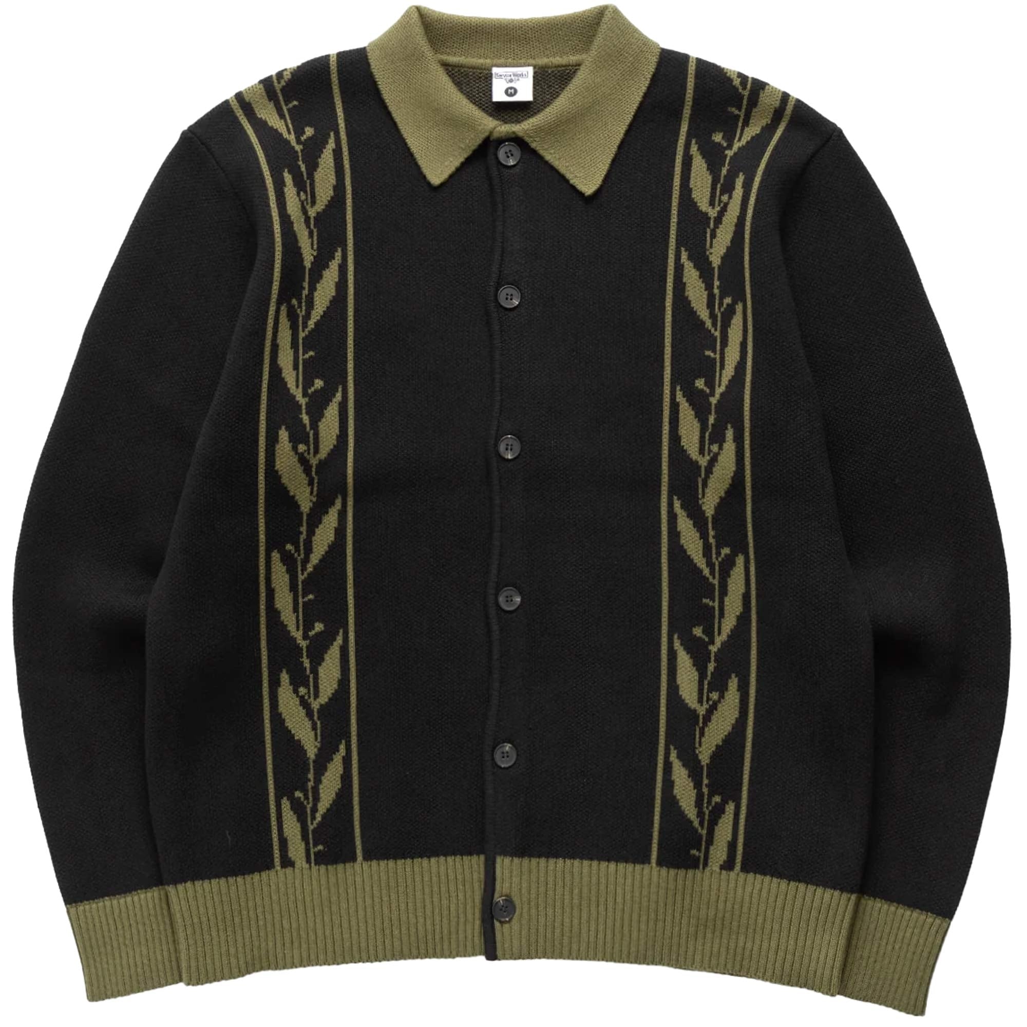 Service Works Olive Branch Pullover - Black