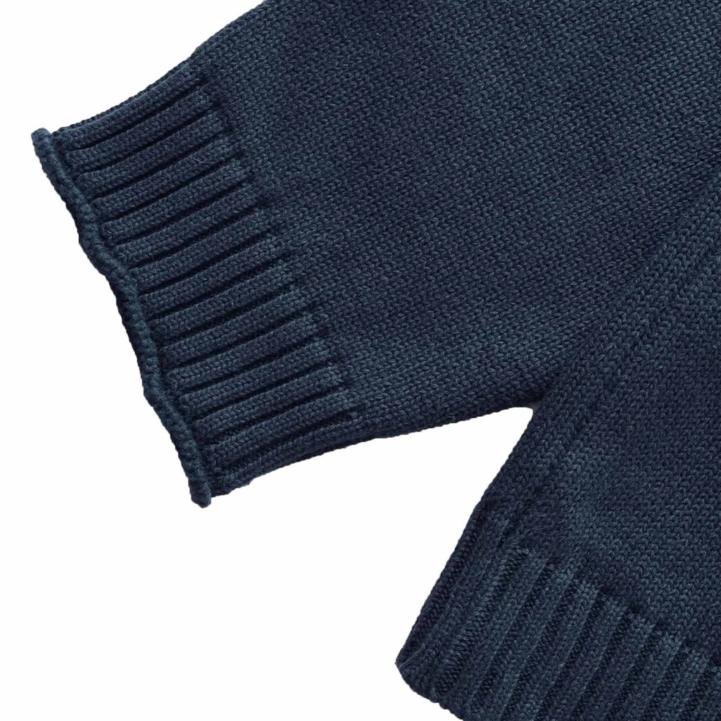 Service Works Mock Smock Sweater - Navy