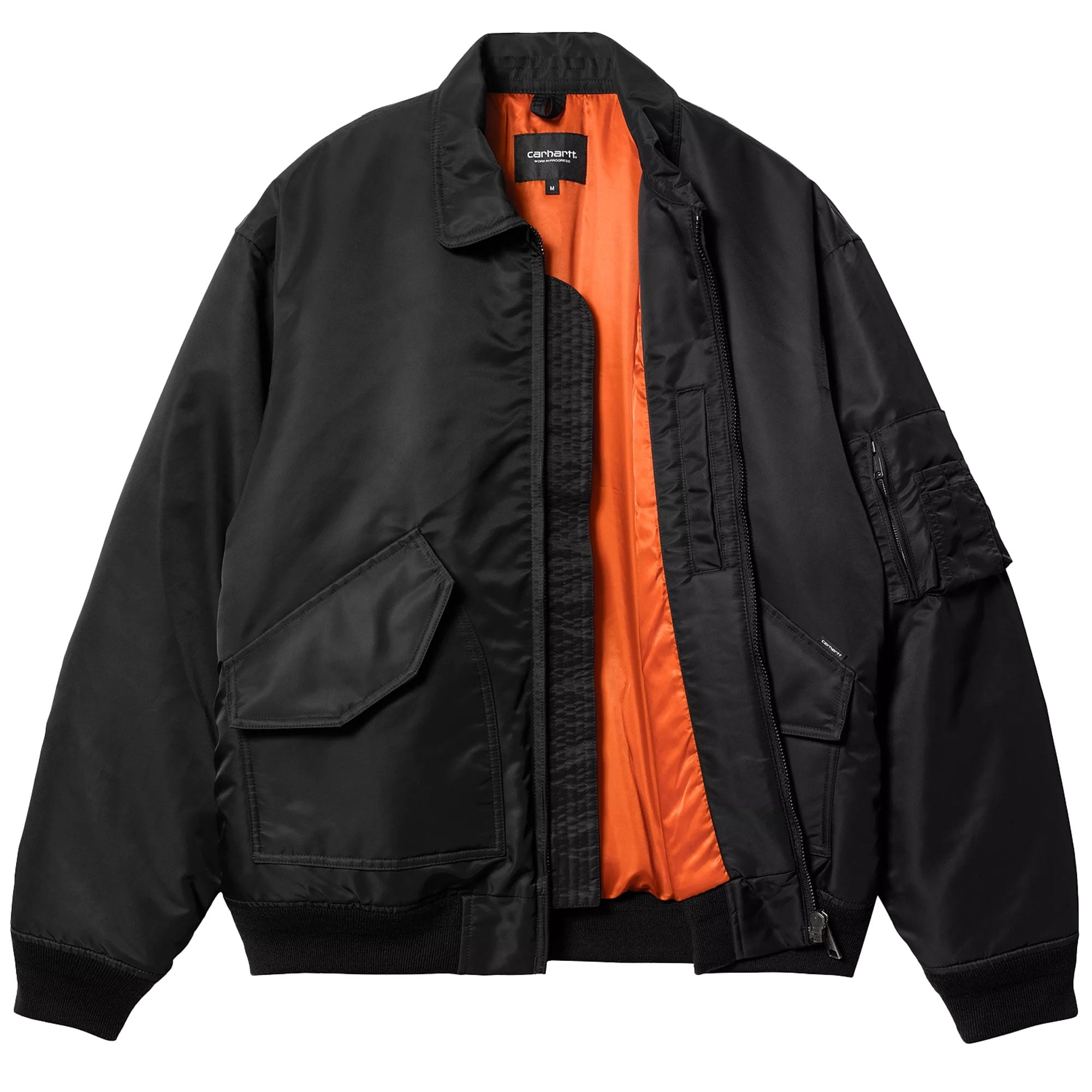 Carhartt WIP Olten Bomber ブラック XL Carhartt WIP Olten Bomber - Black – Stuarts London