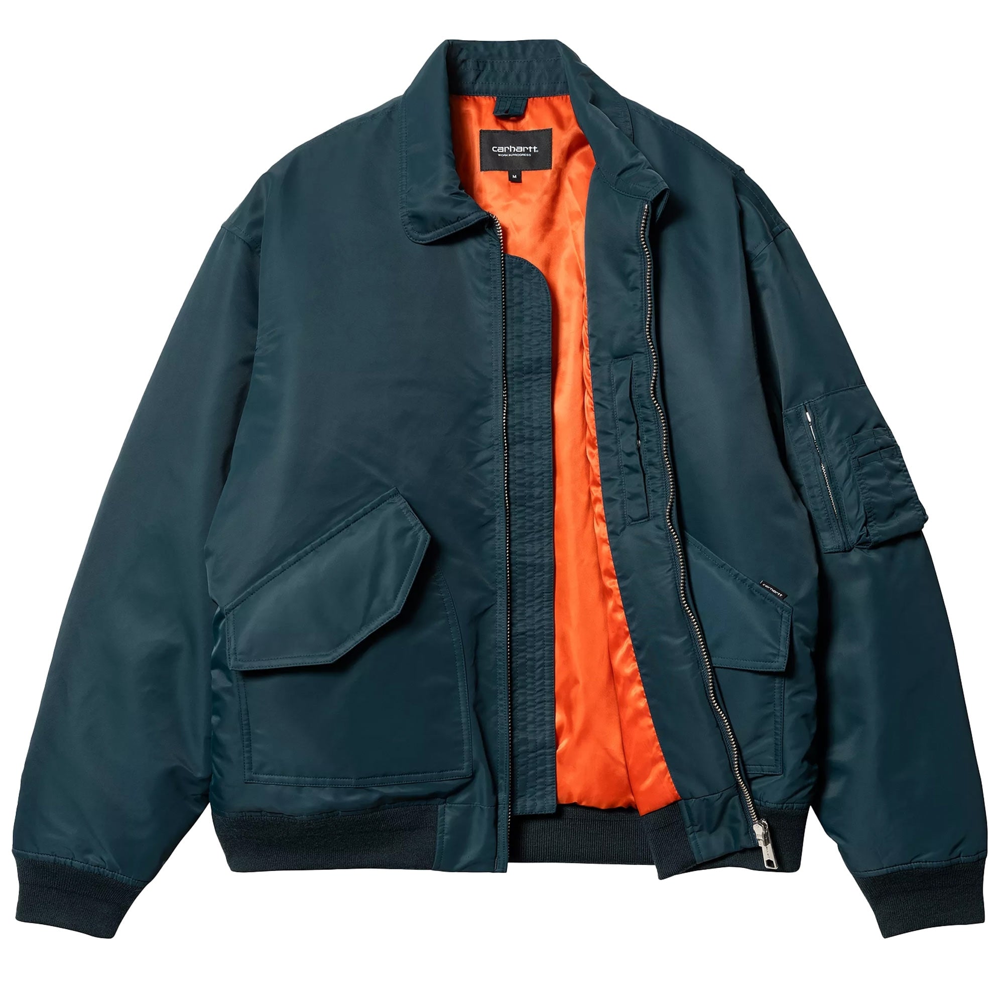 Carhartt WIP Olten Bomber - Duck Blue – Stuarts London