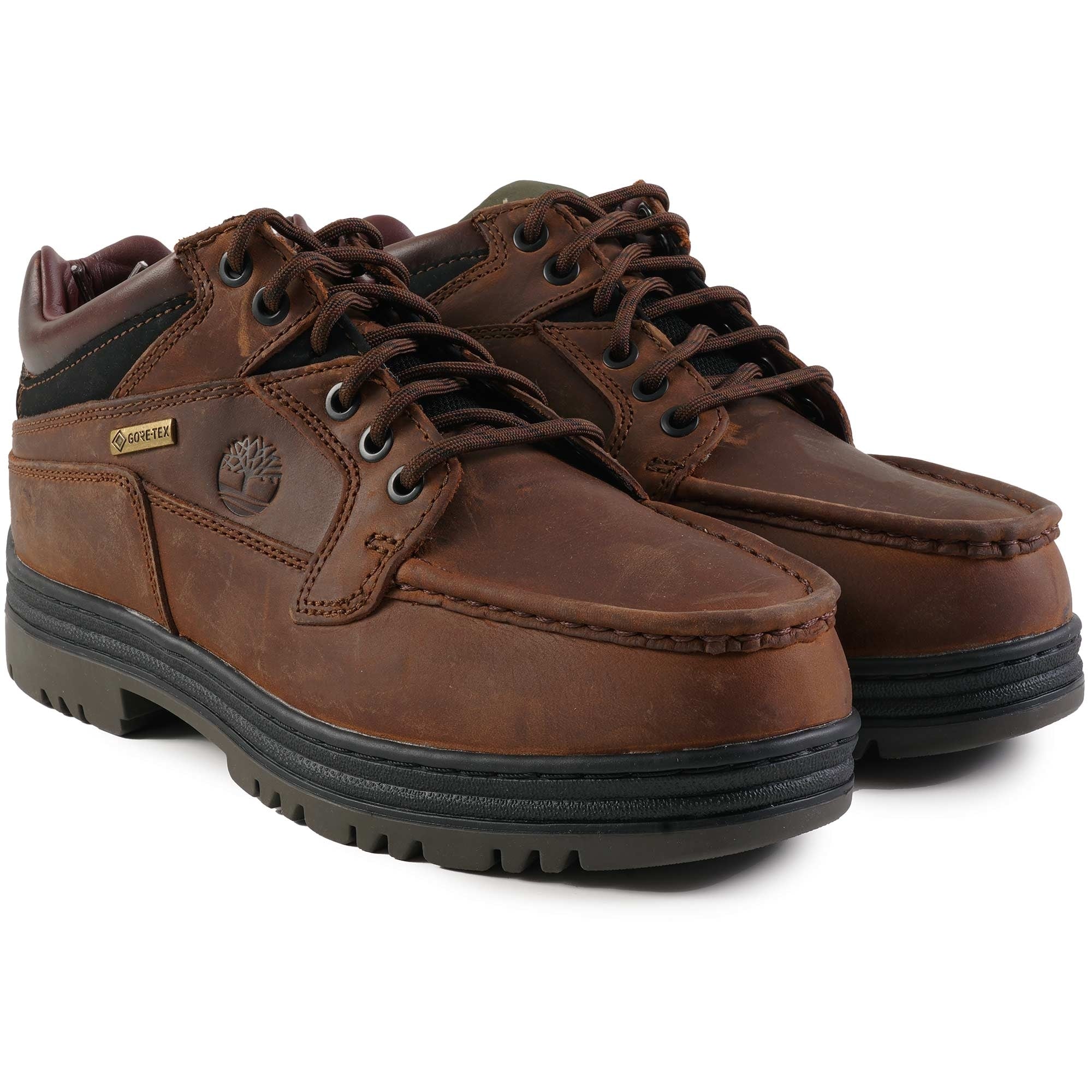 Heritage Low Lace-Up GTX Bootie Boots - Brown