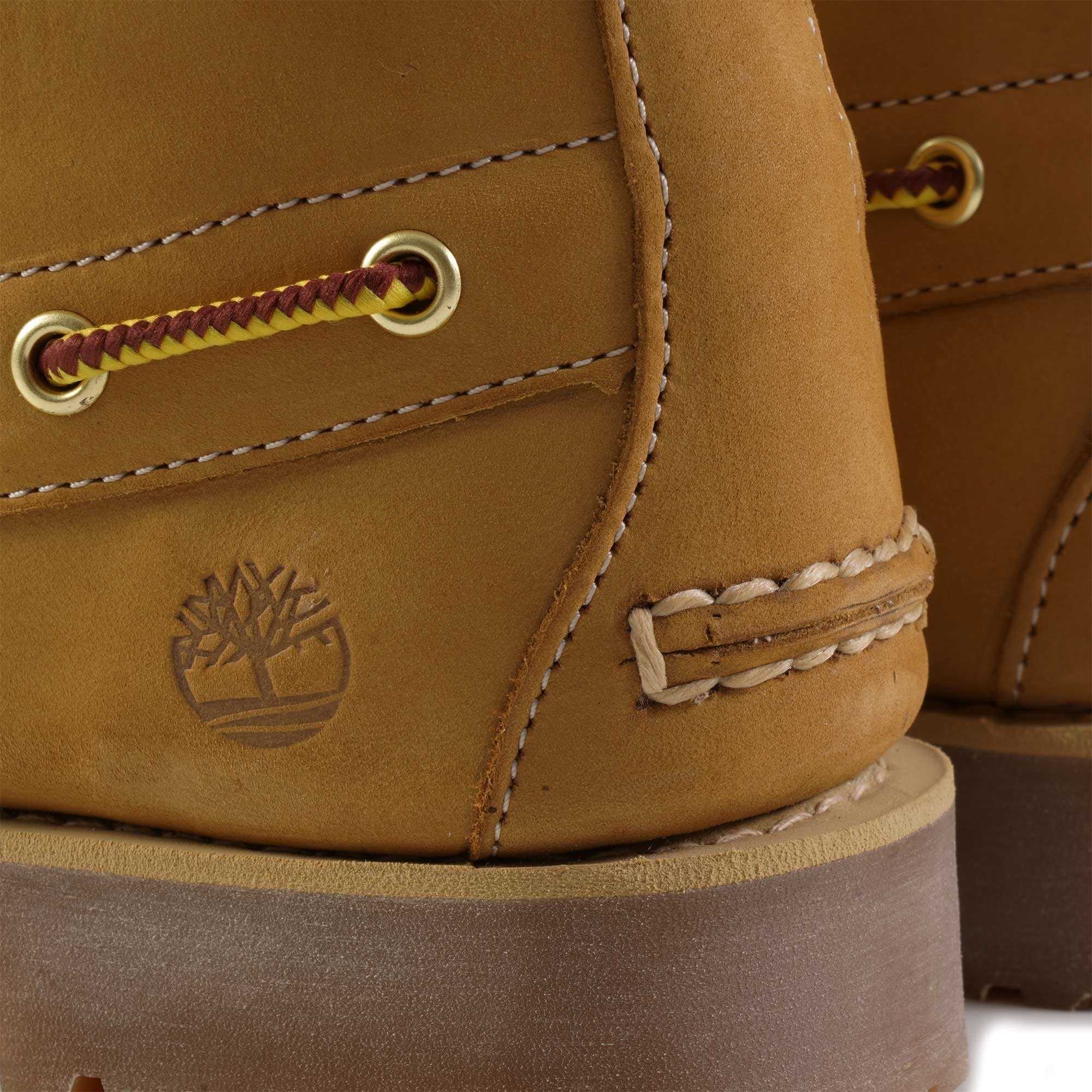 7-Eye Mid Lace Chukka Boots - Wheat