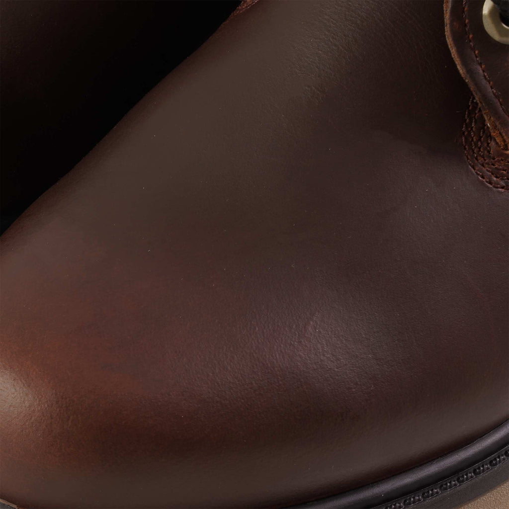 Premium 6-Inch Lace-Up Waterproof Boots - Burgundy