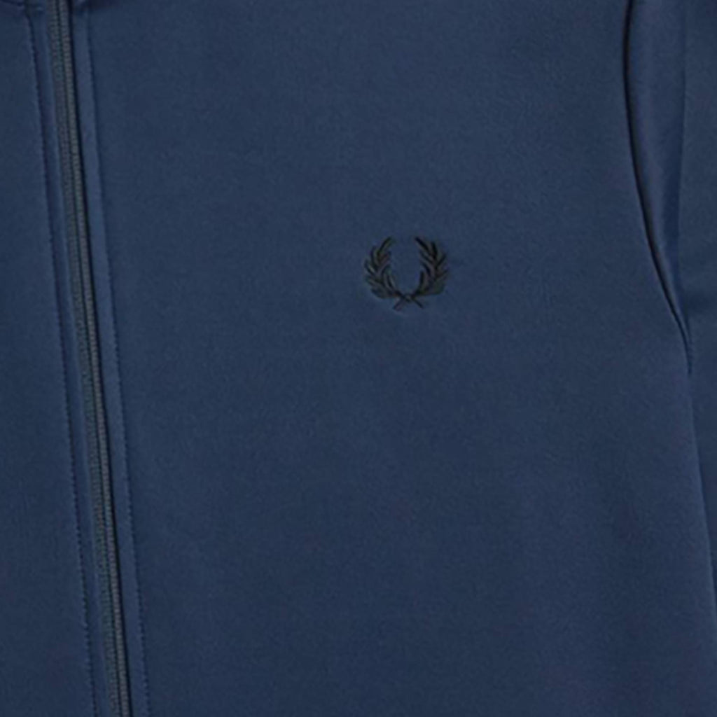 Fred Perry Tricot Track Jacket - Dark Carbon