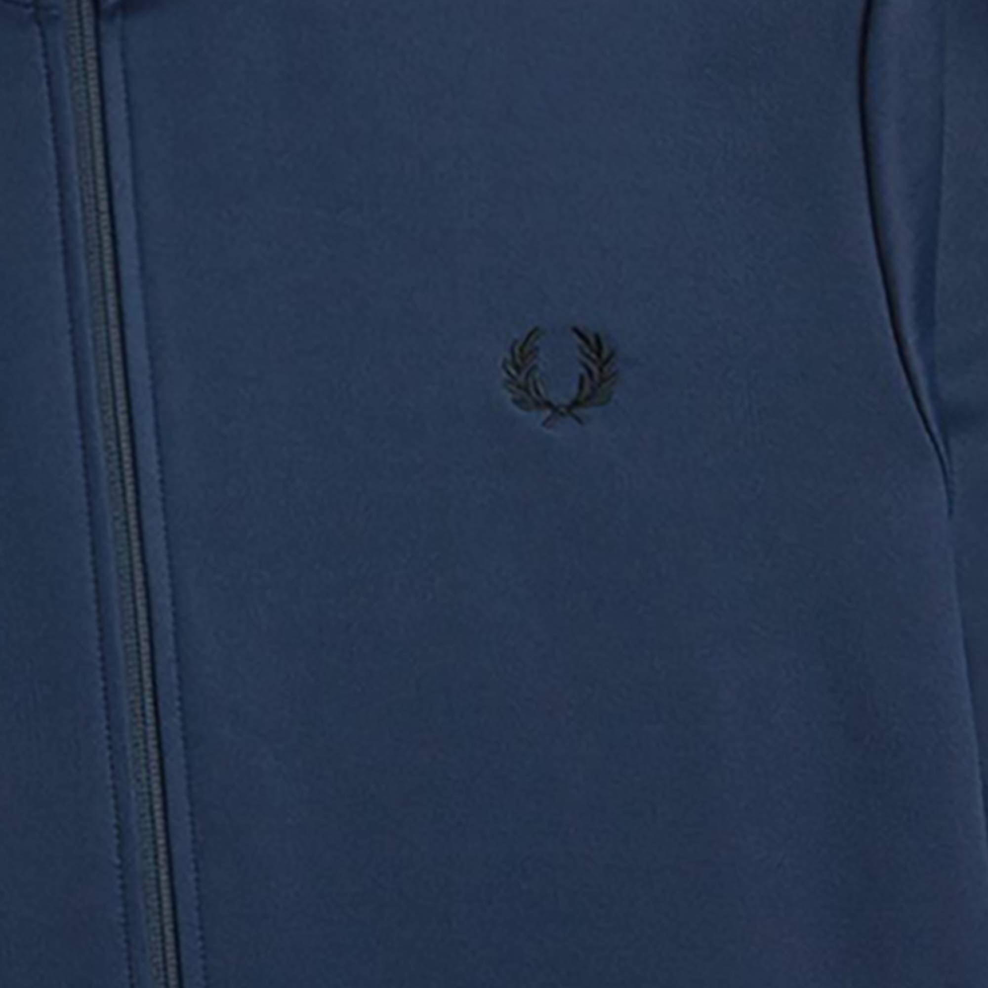 Fred Perry Tricot Track Jacket - Dark Carbon