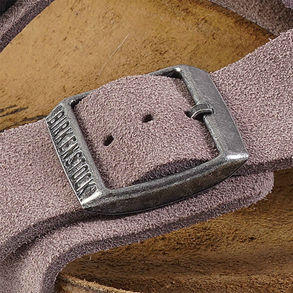 Birkenstock Womens Arizona Suede Leather - Faded Purple