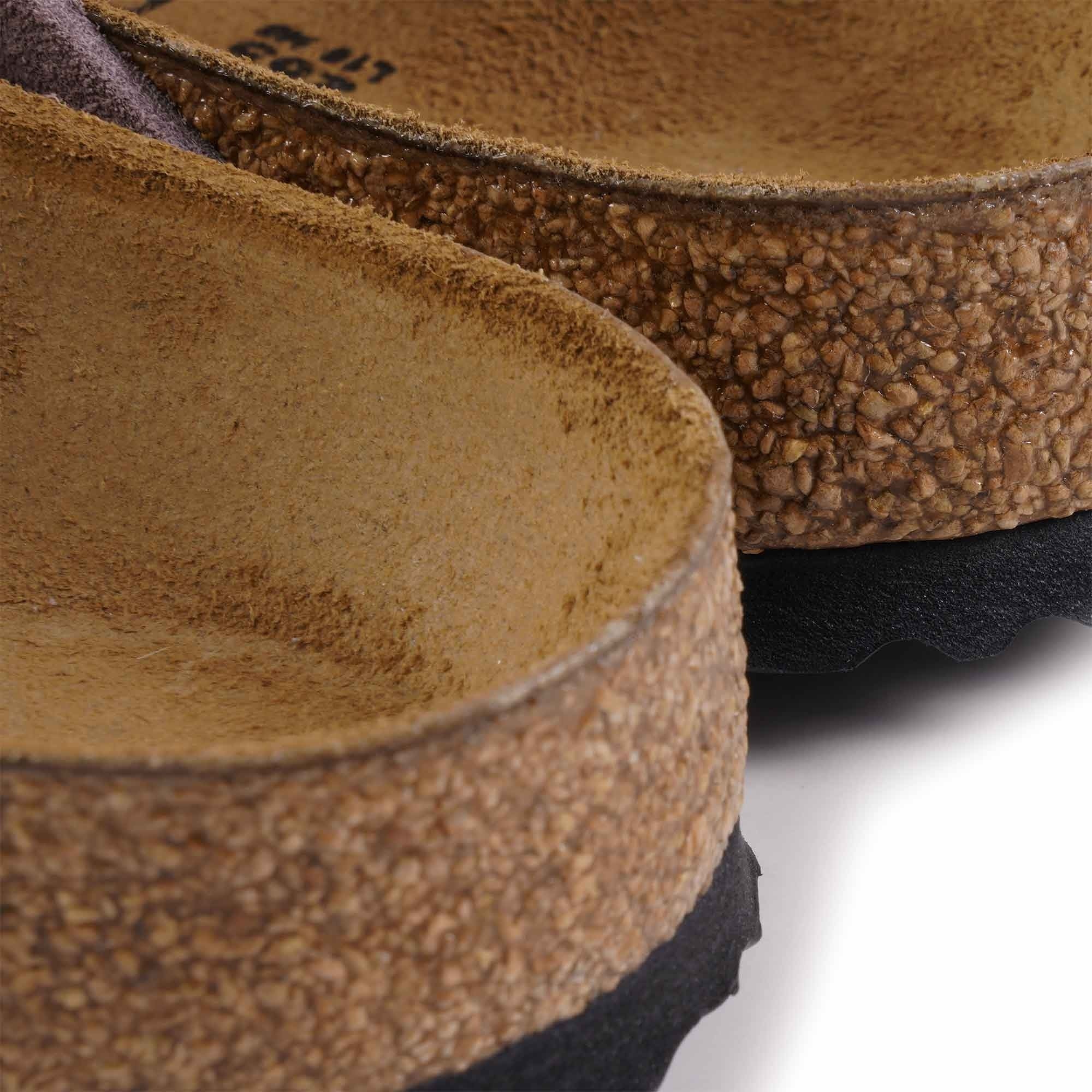 Birkenstock Womens Arizona Suede Leather - Faded Purple