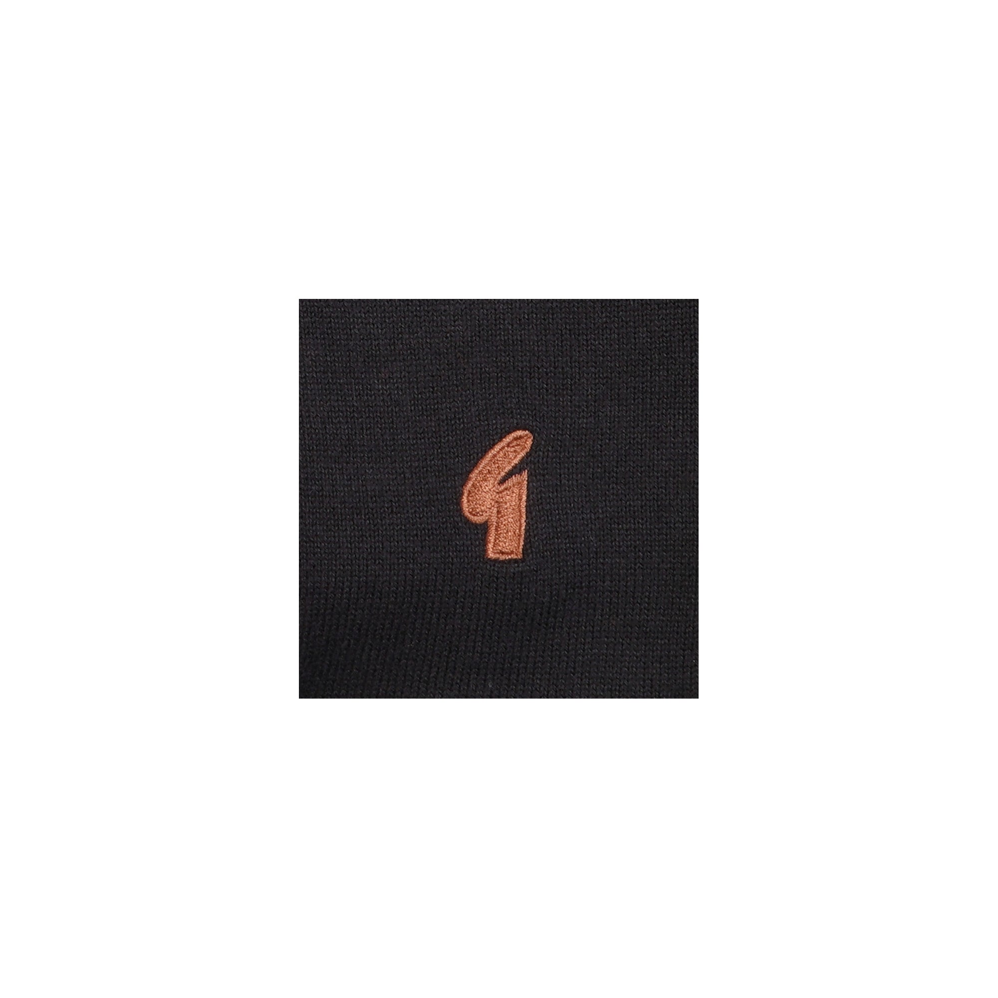 Gabicci Vintage Somerfield Zip Polo Shirt - Black