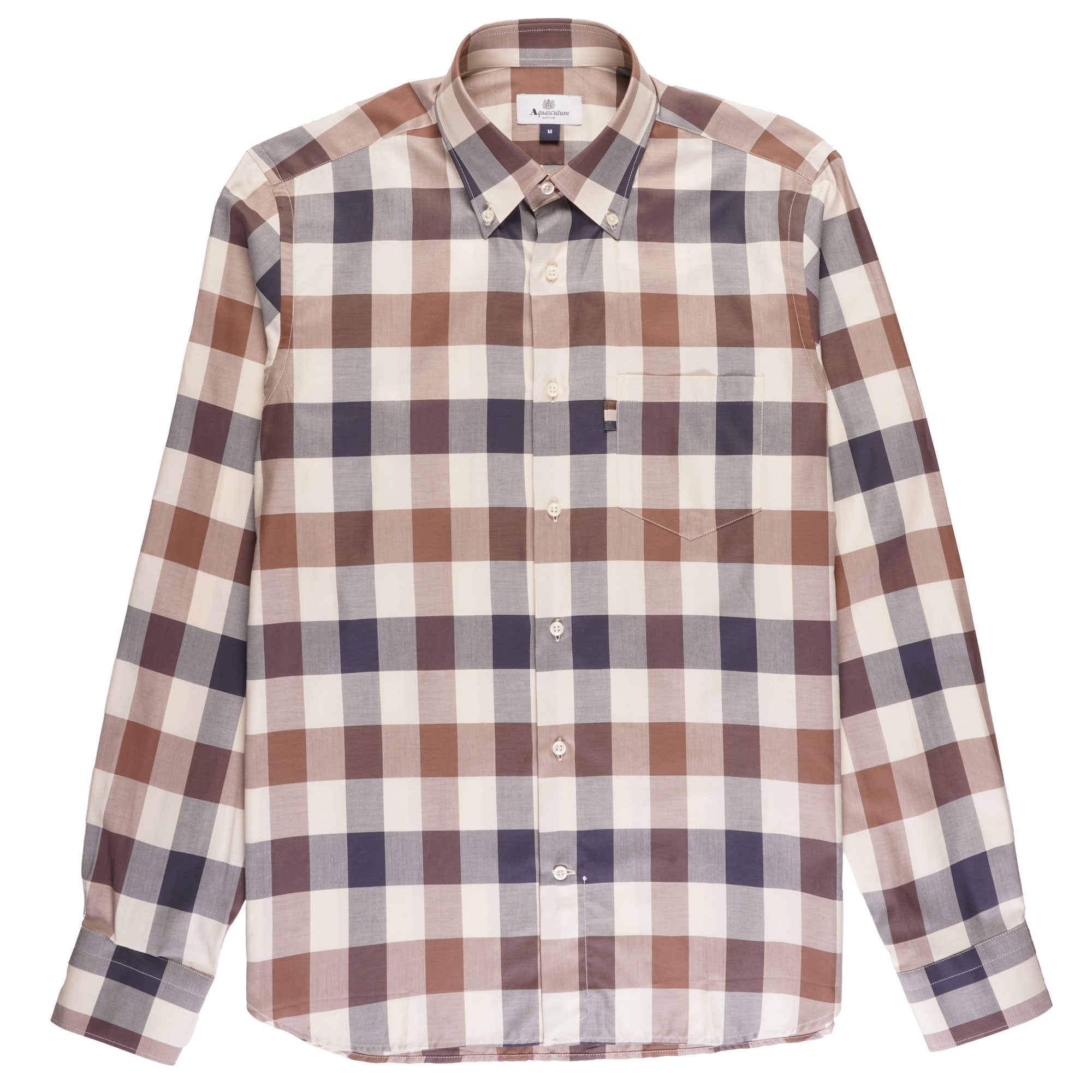 Aquascutum Active Macro Check Shirt - Club Check