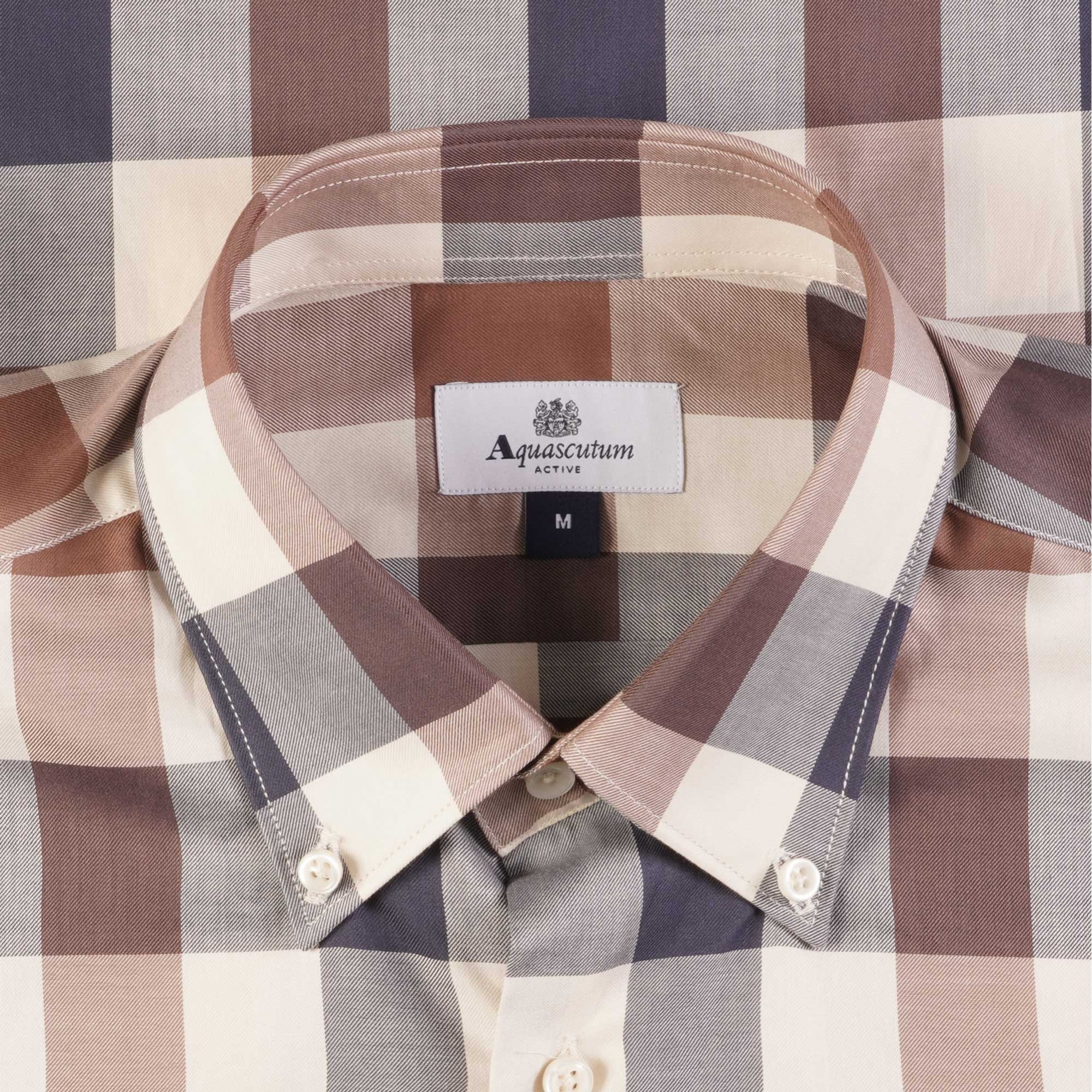 Aquascutum Active Macro Check Shirt - Club Check