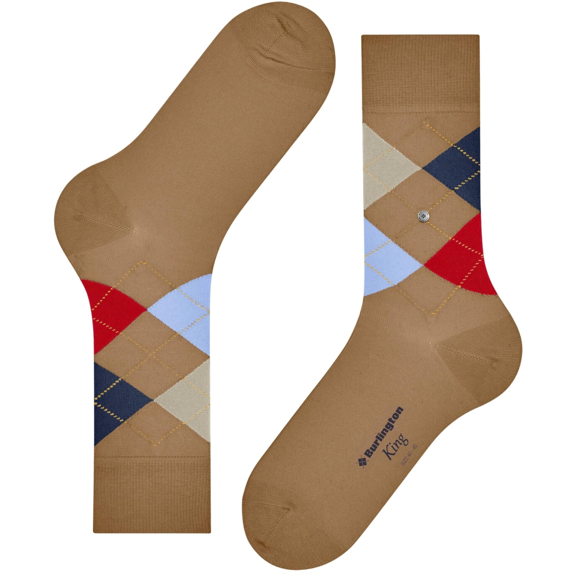 Burlington Socks King Socks - Beige