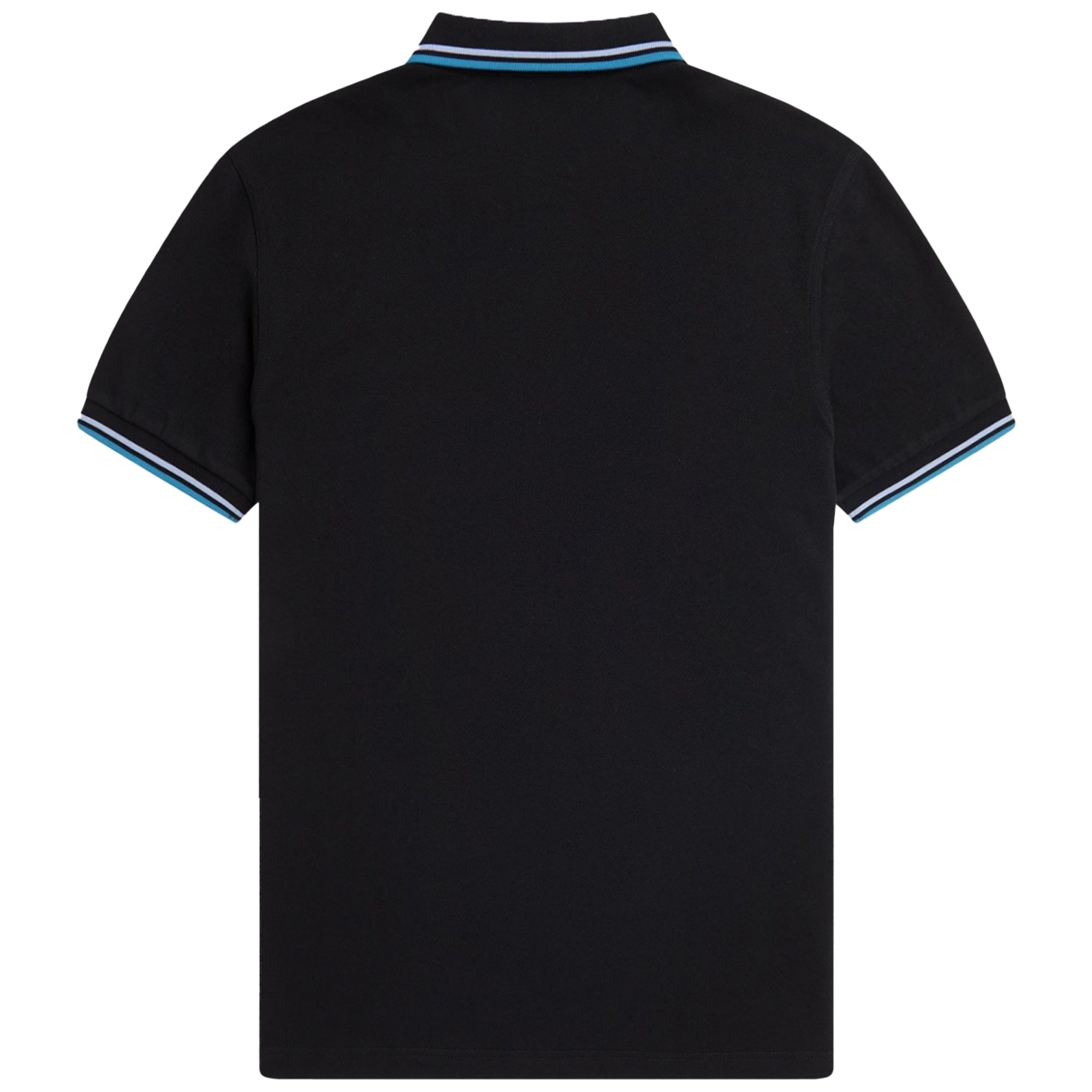 Fred Perry M3600 Twin Tipped Polo Shirt - Black