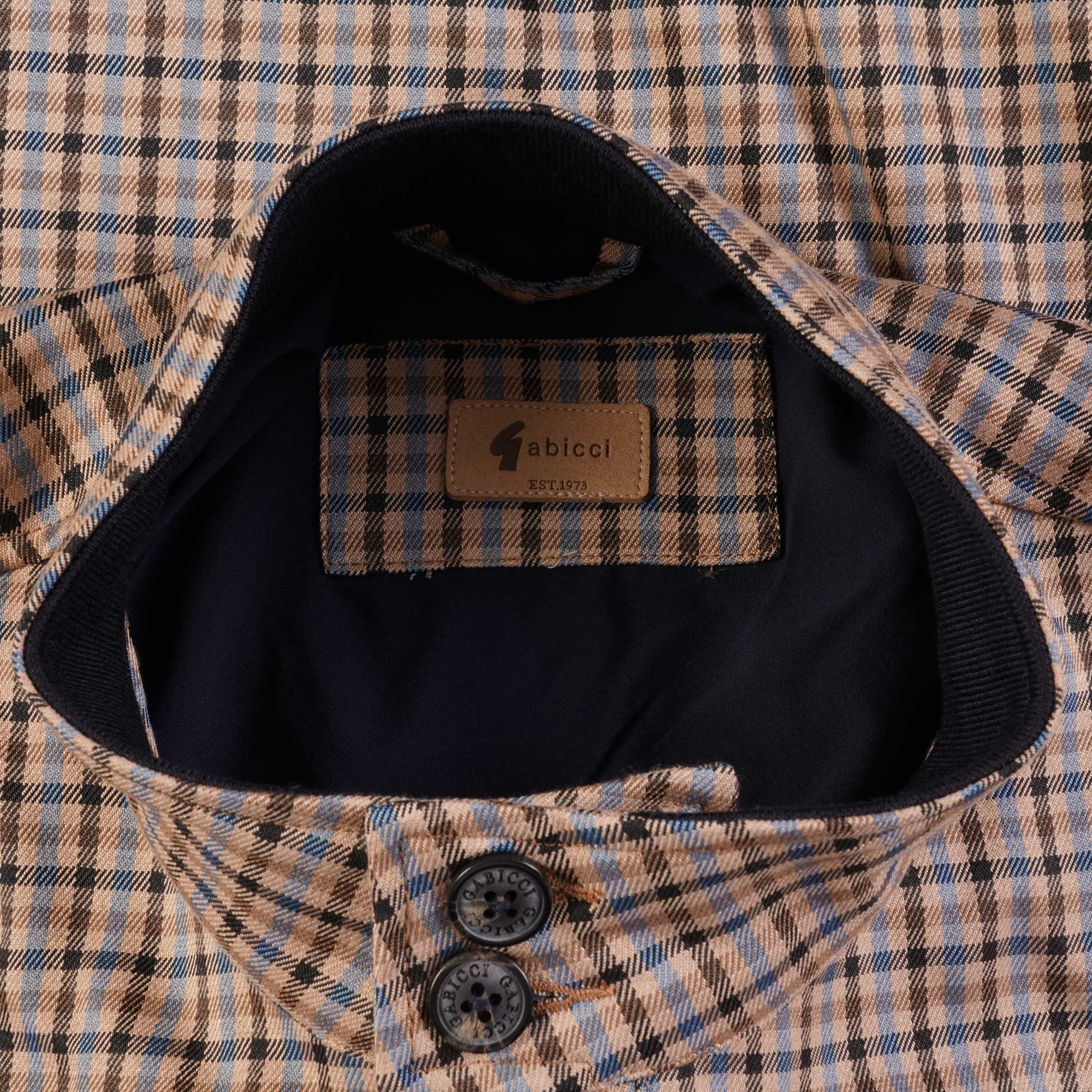 Gabicci Vintage Hadrian Checked Jacket - Adriatic