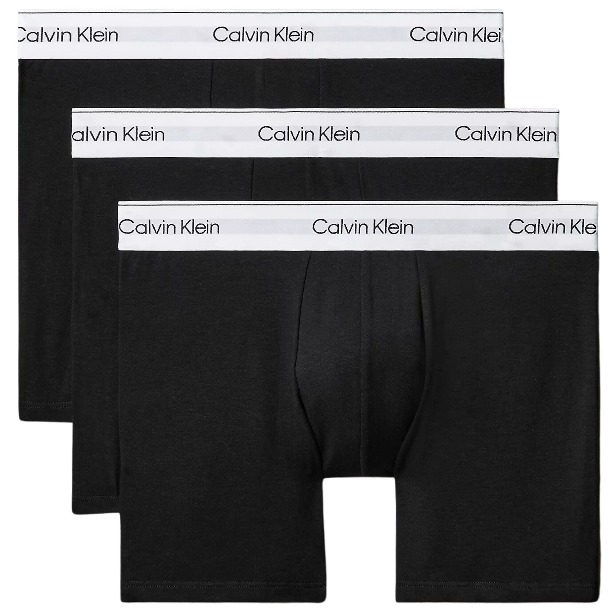 Calvin Klein 3 Pack Boxer Briefs - Black