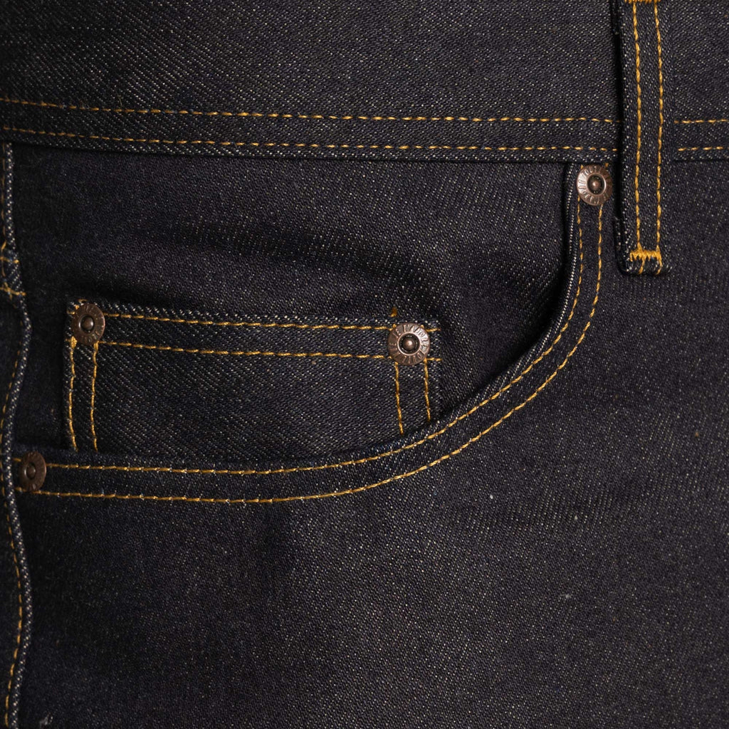 Naked and Famous Denim Weird Guy All Natural Foxfibre¨ Selvedge - Indigo