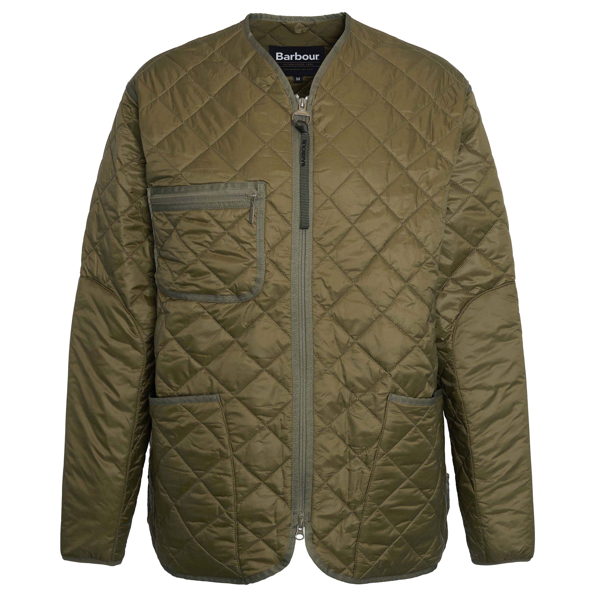 Liddesdale Quilted Liner - Army Green