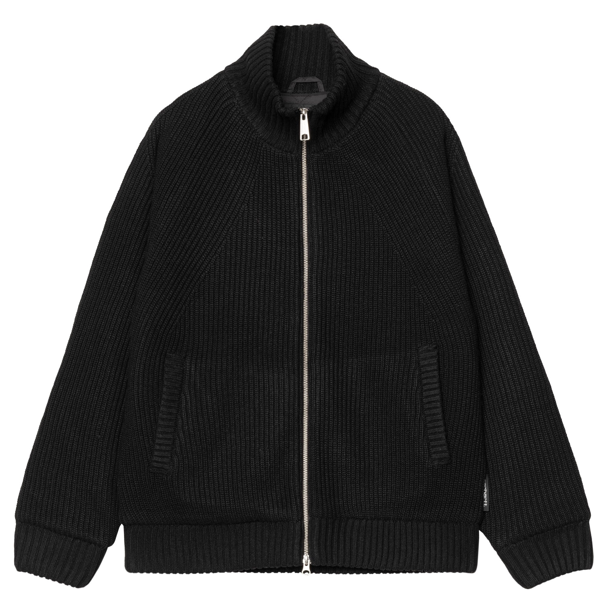 Carhartt WIP Banley Sweater Jacket - Black