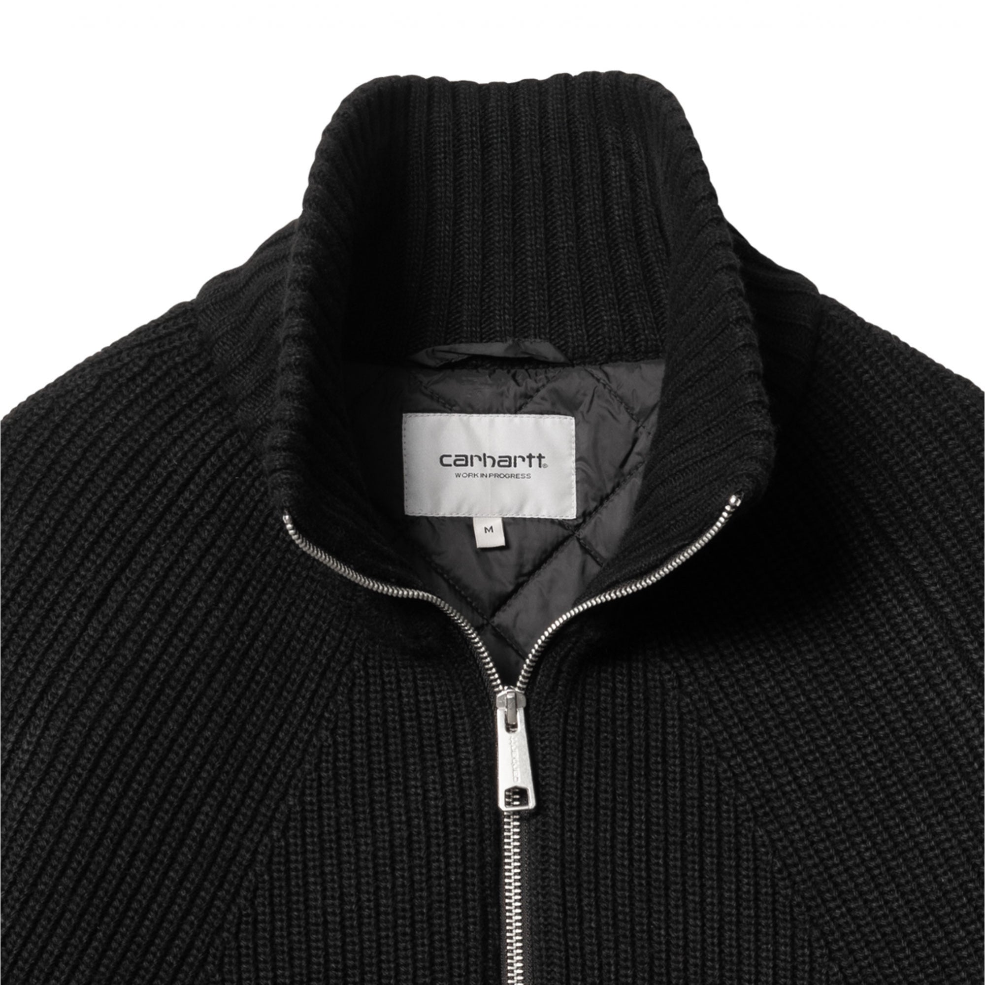 Carhartt WIP Banley Sweater Jacket - Black