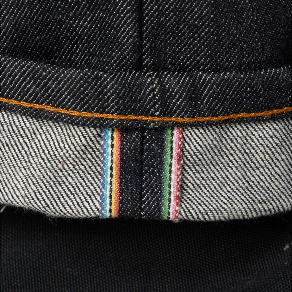 Naked and Famous Denim Weird Guy Dia De Los Muertos Selvedge - Indigo