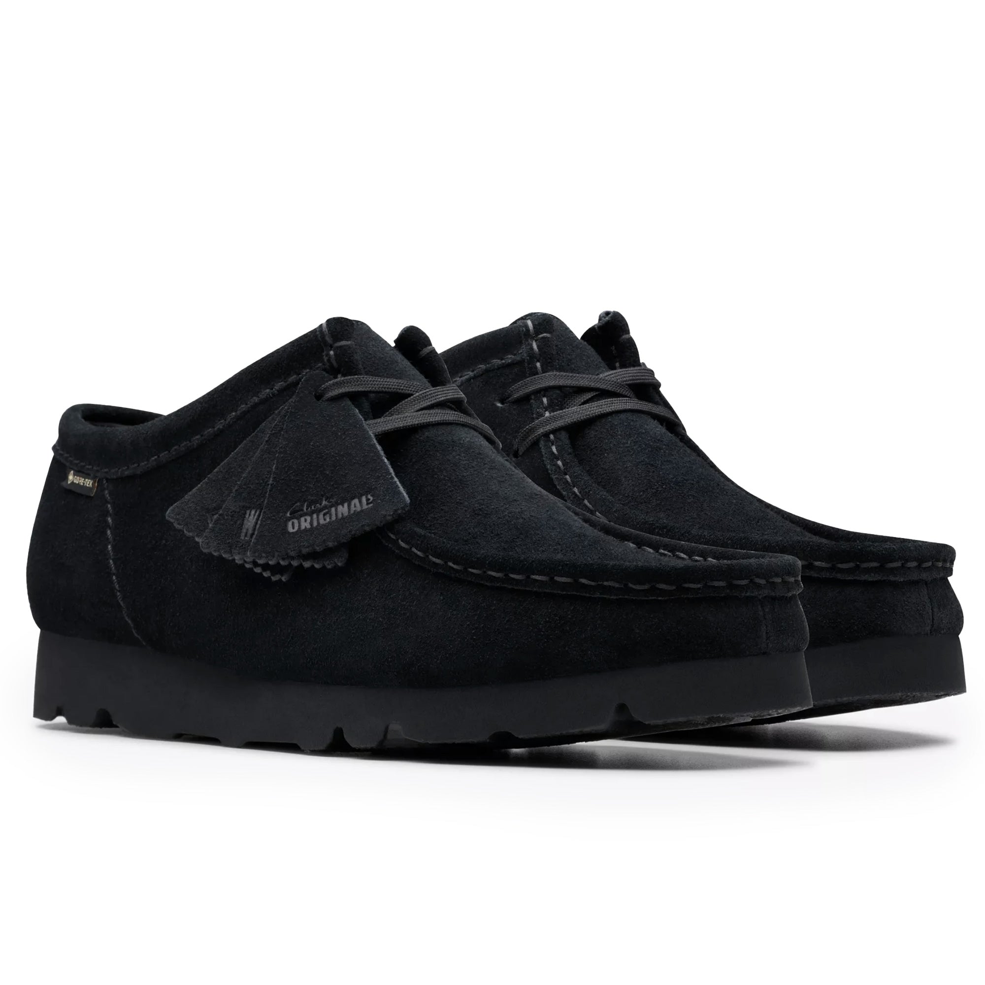 Clarks Originals Wallabee Gore-Tex - Black – Stuarts London