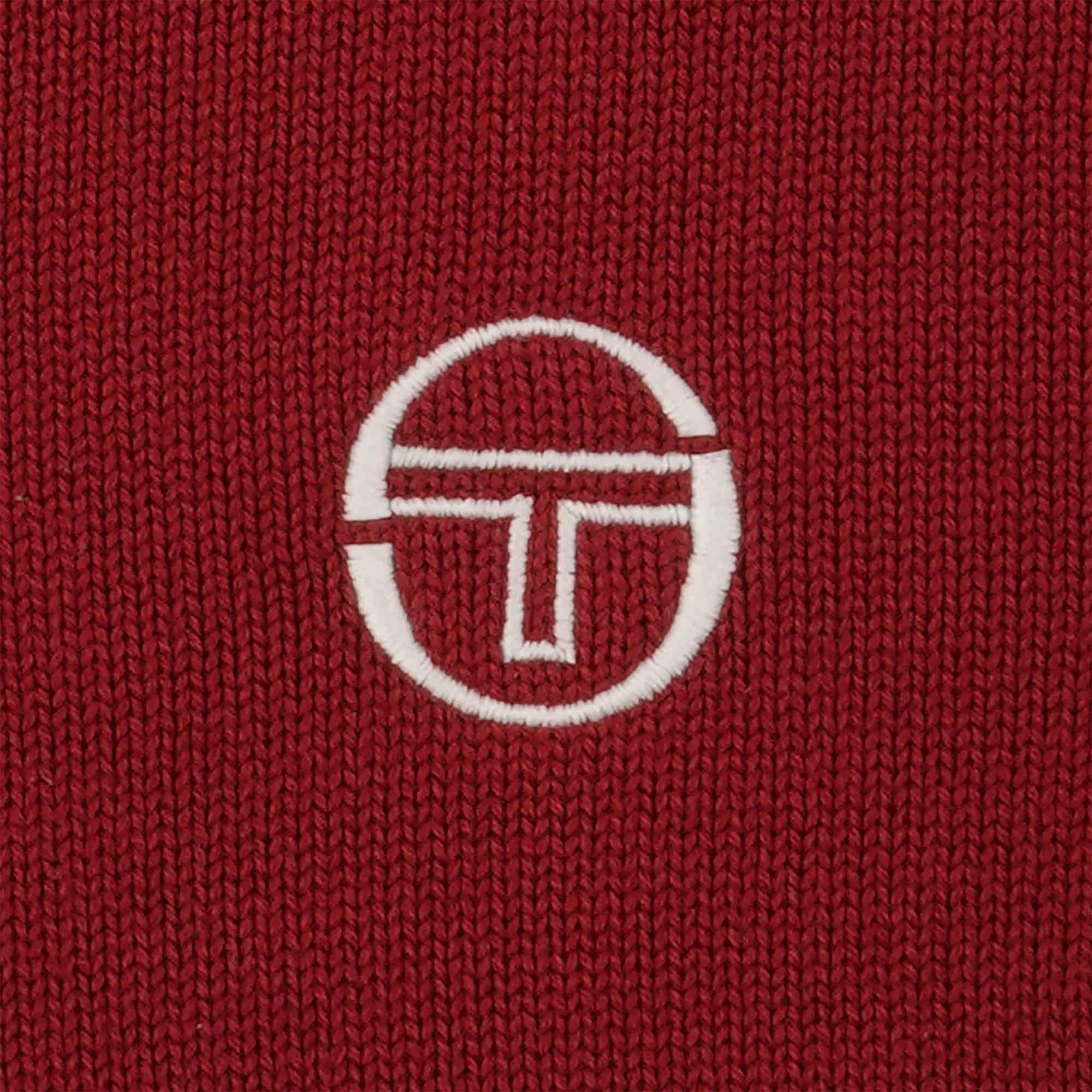 Sergio Tacchini x Stuarts Donato Knitted Track Top - Buttercream