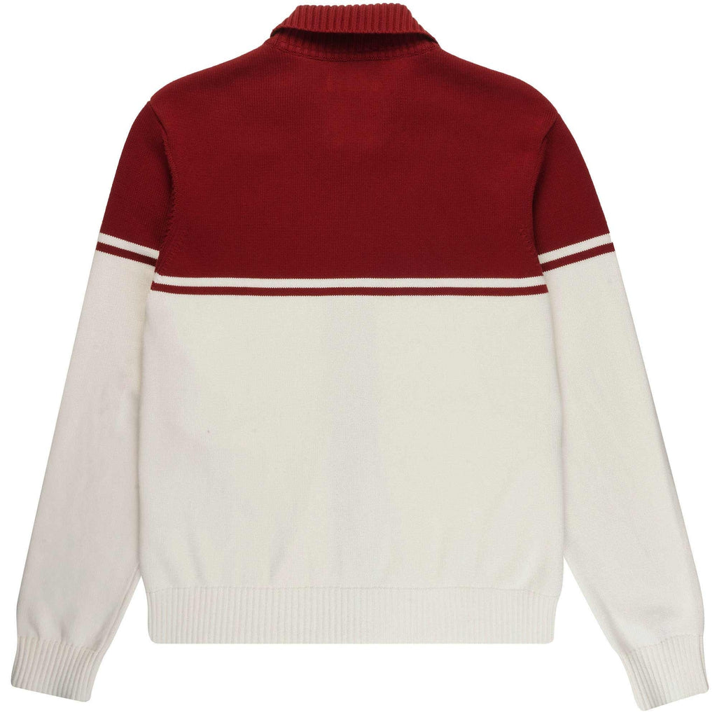 x Stuarts Donato Knitted Track Top - Buttercream