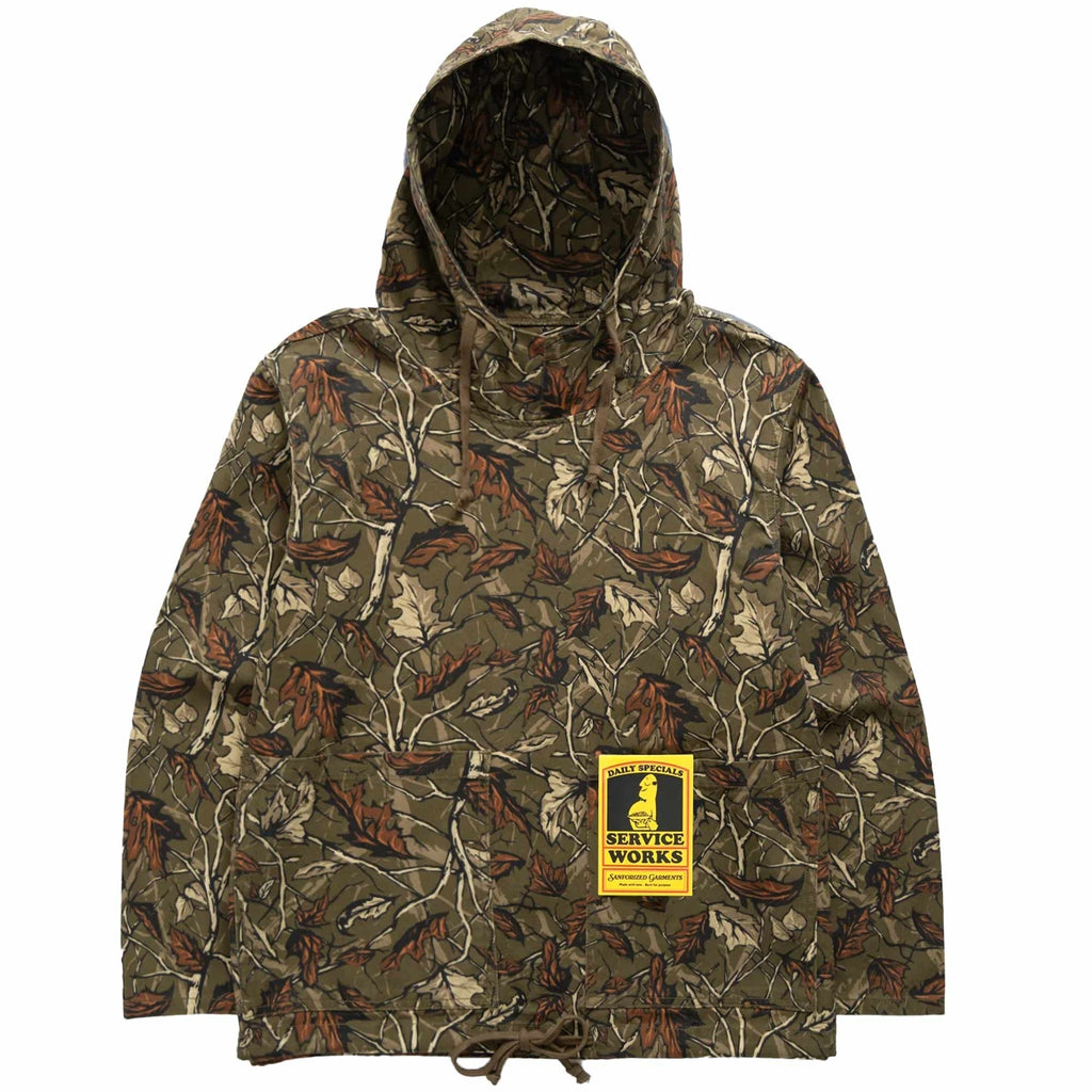 Service Works Patterned Market Smock - Real Tree