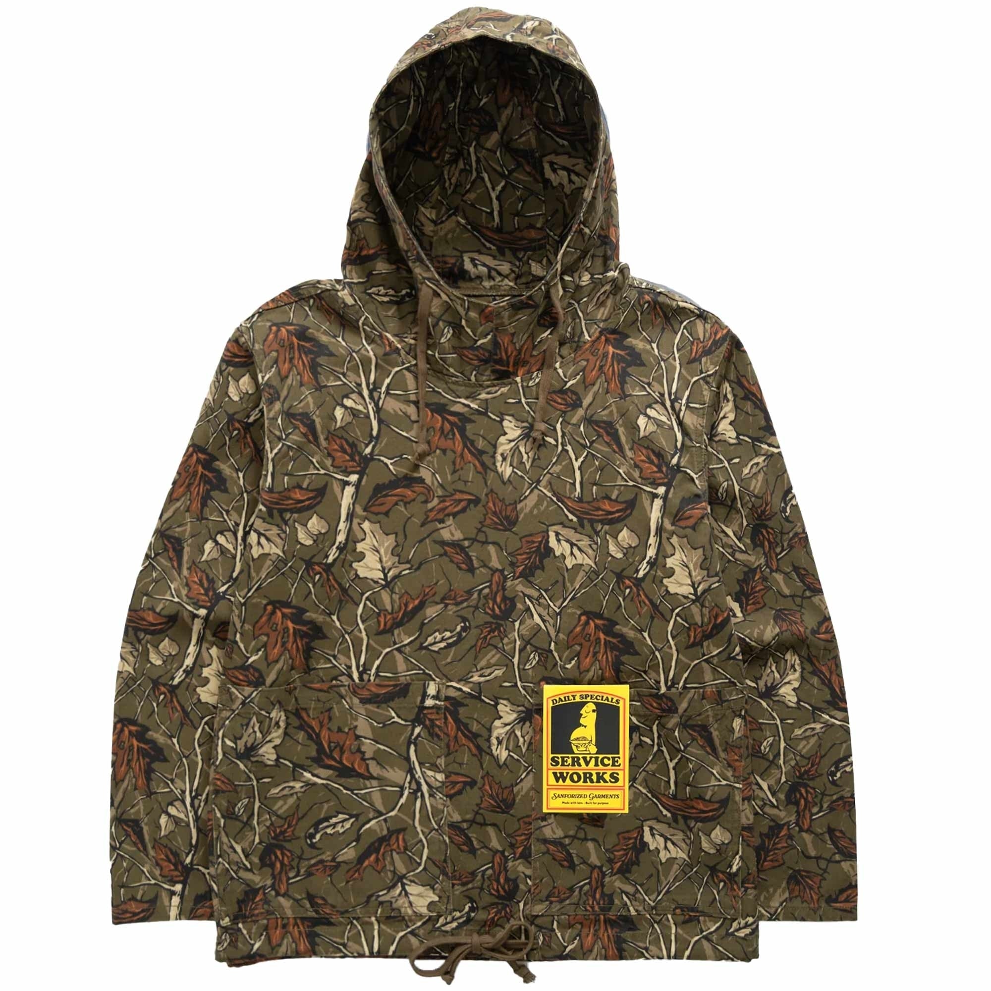 Service Works Patterned Market Smock - Real Tree