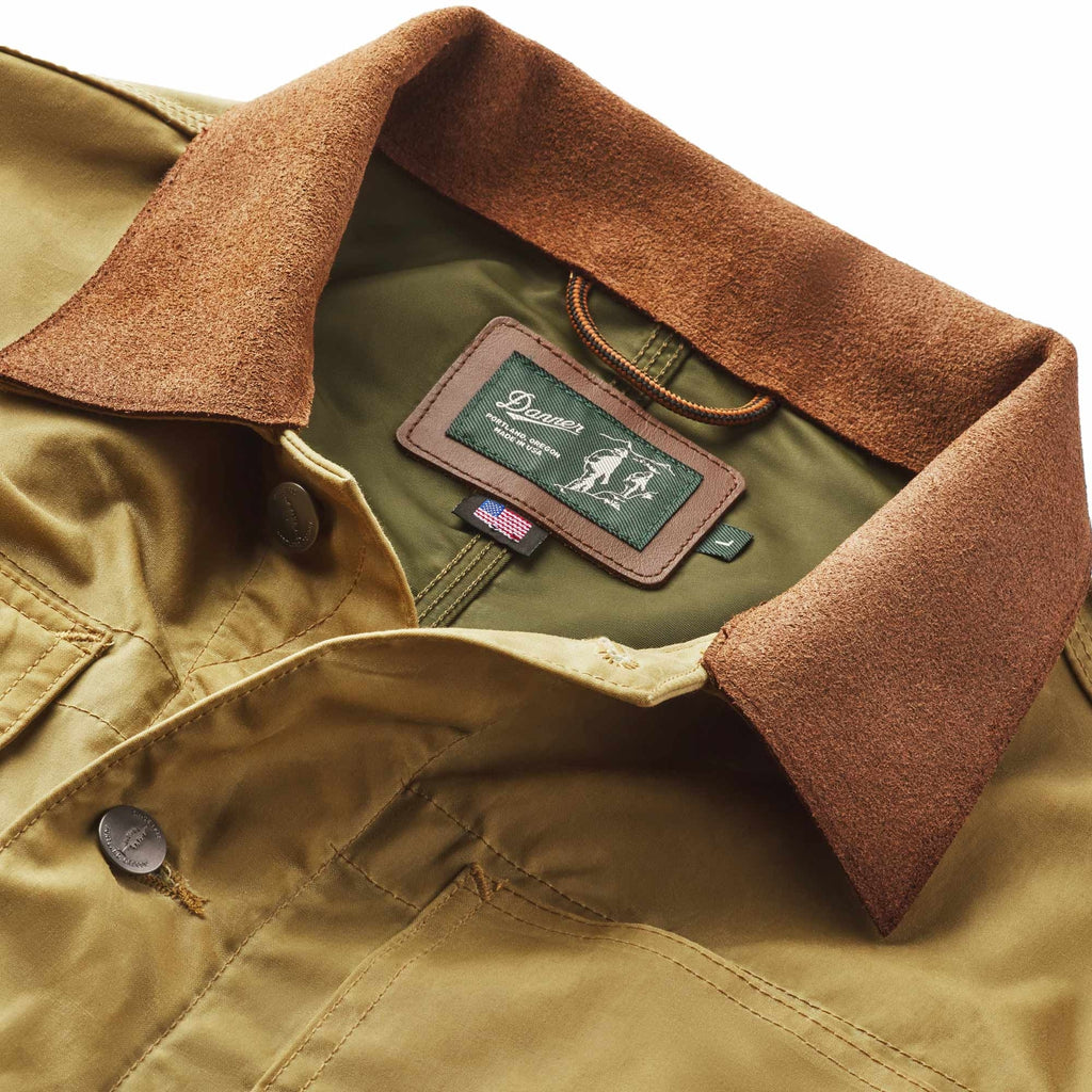 Shipyard Waxed Canvas Jacket - Tan/Bison