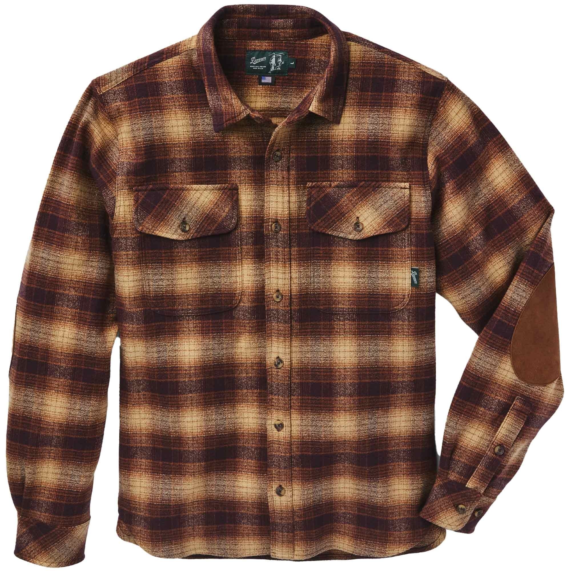 Danner Cedar Mill Cotton Flannel Shirt - Espresso