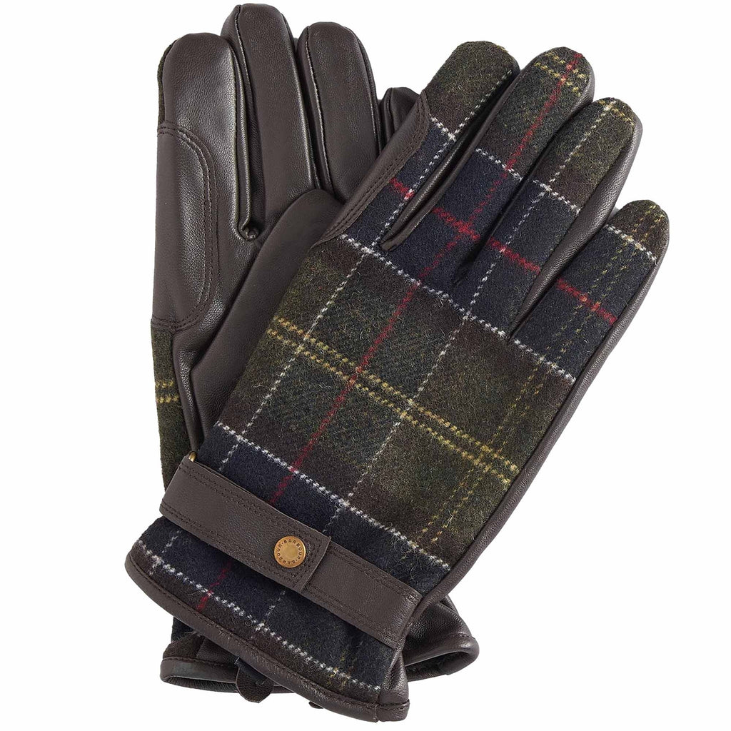 Barbour Newbrough Tartan Gloves - Tartan