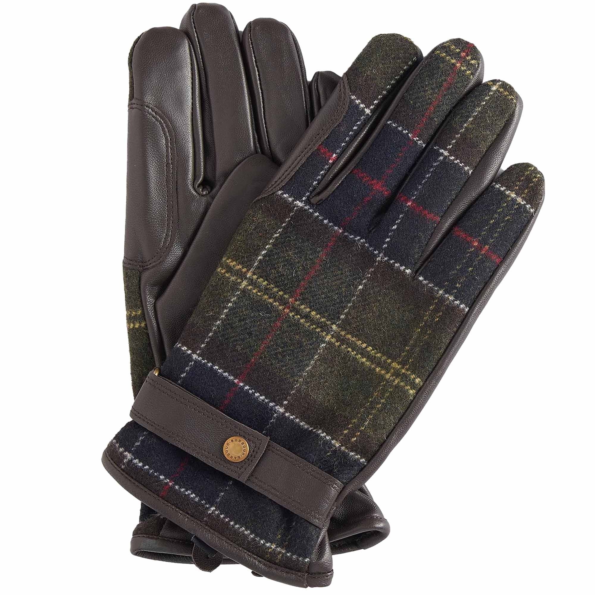 Barbour Newbrough Tartan Gloves - Tartan