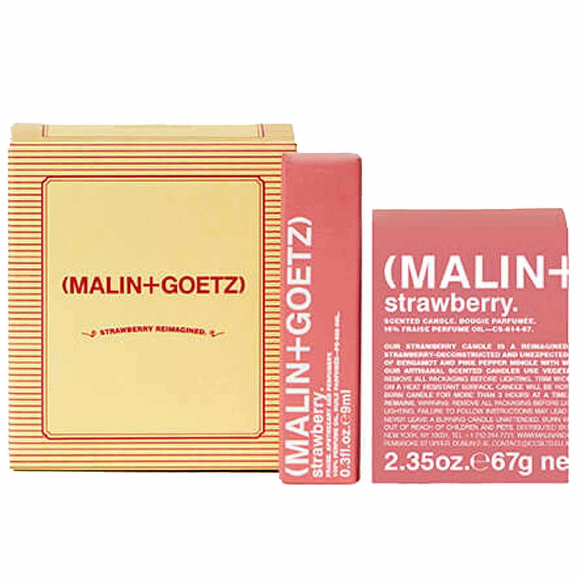 Strawberry Reimagined Candle and Perfume Set