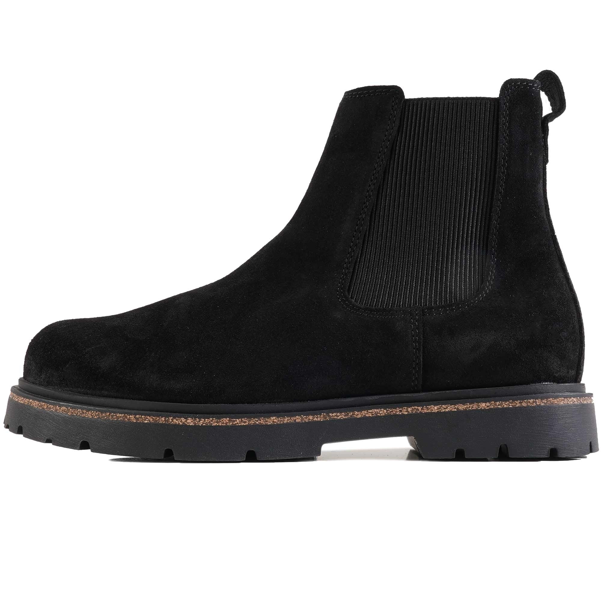 Birkenstock Suede Highwood Slip On Boots - Black