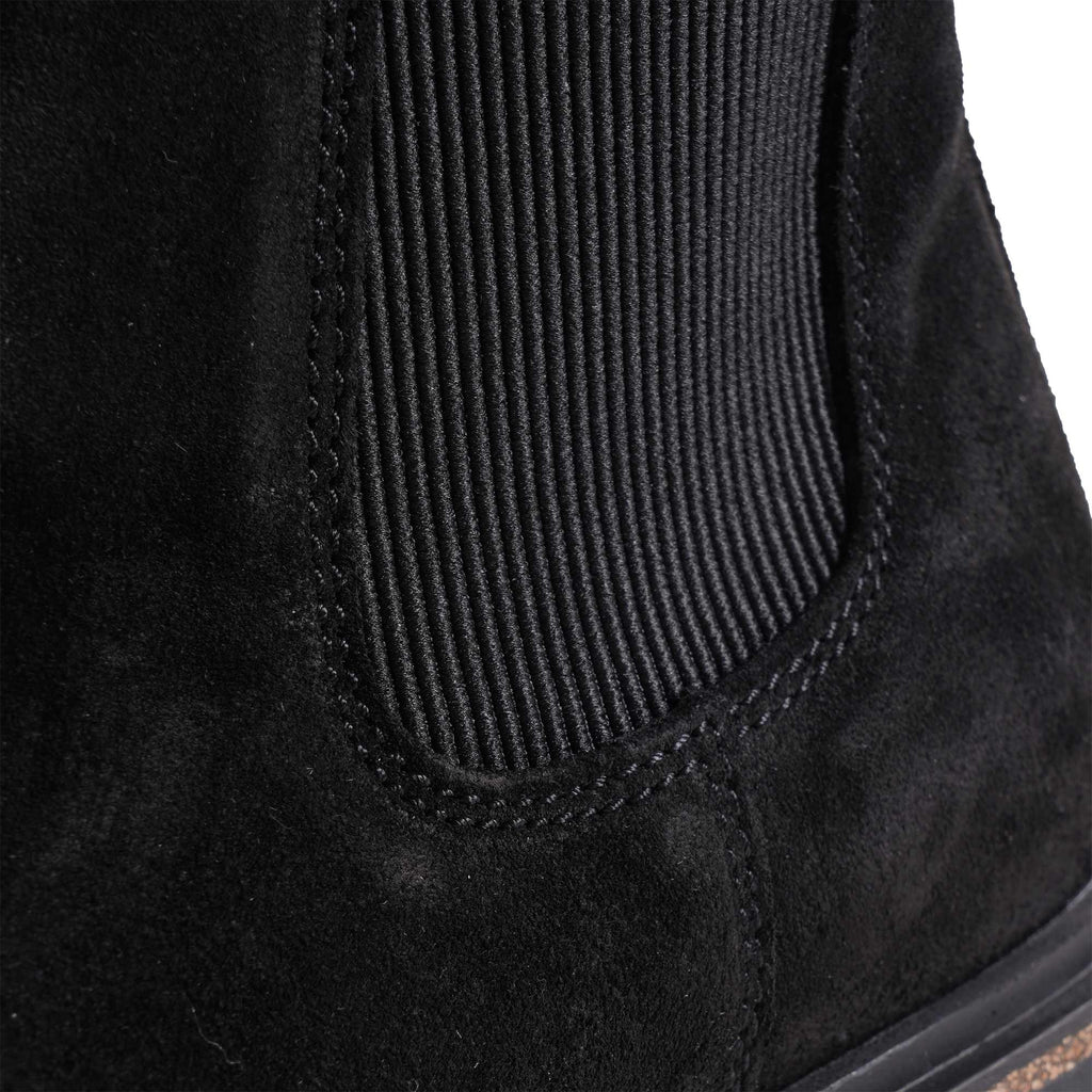 Birkenstock Suede Highwood Slip On Boots - Black