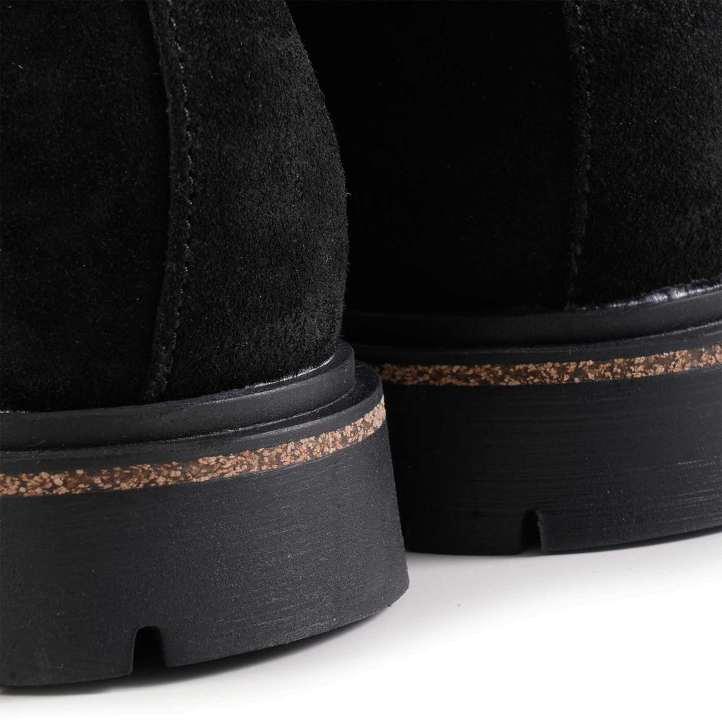 Birkenstock Suede Highwood Slip On Boots - Black
