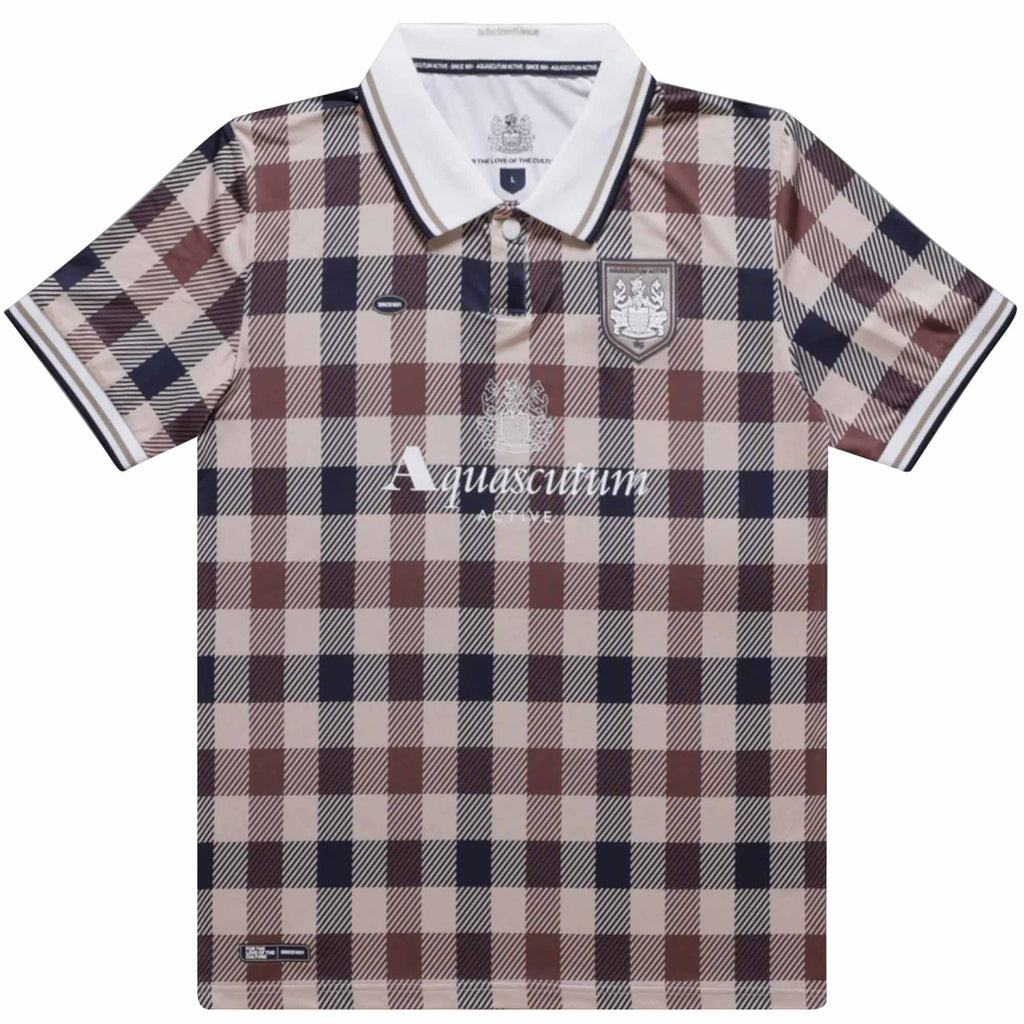 Aquascutum Since 1851 Third Football Shirt - Macro Check