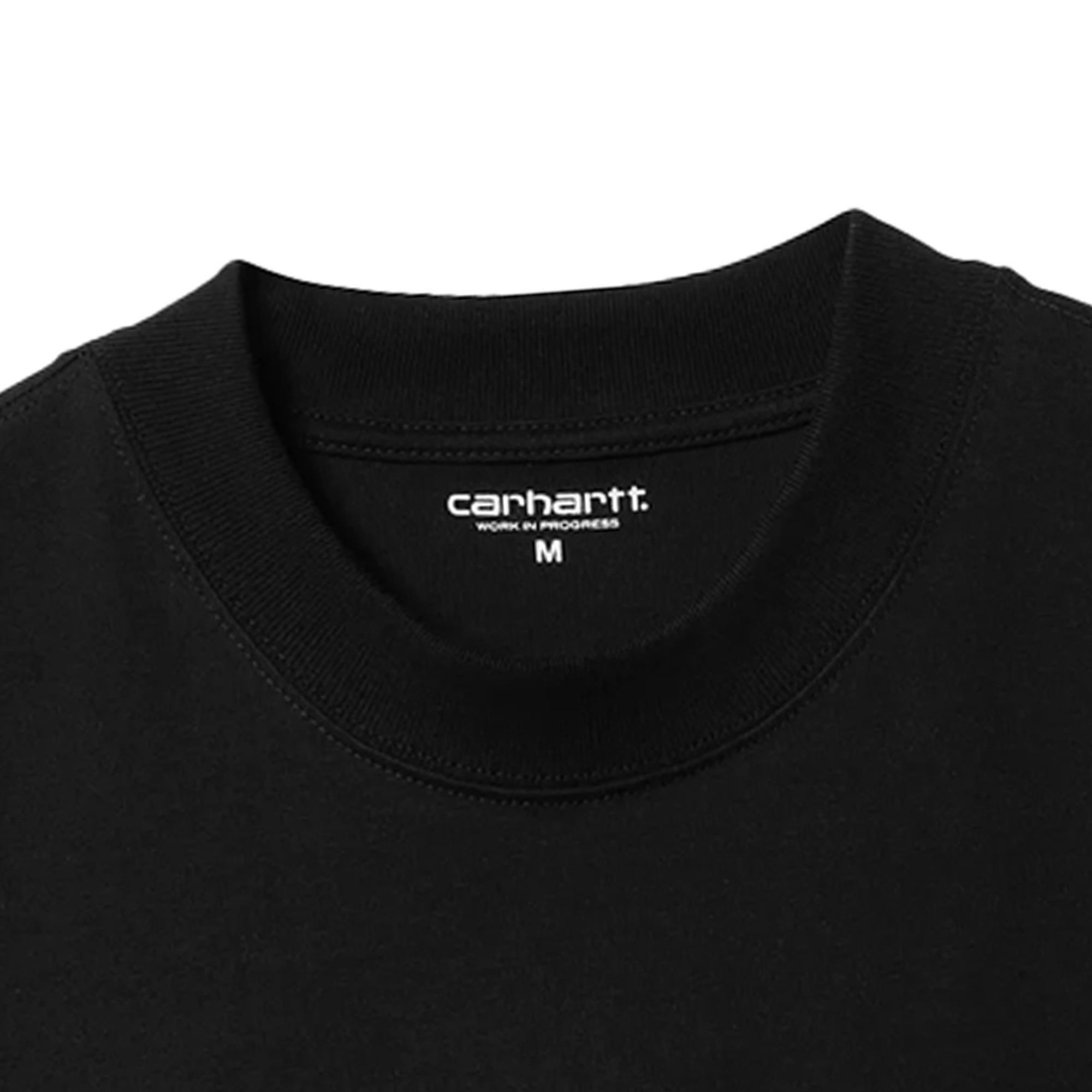 Carhartt WIP Short Sleeve Eldon Pocket T-Shirt - Black